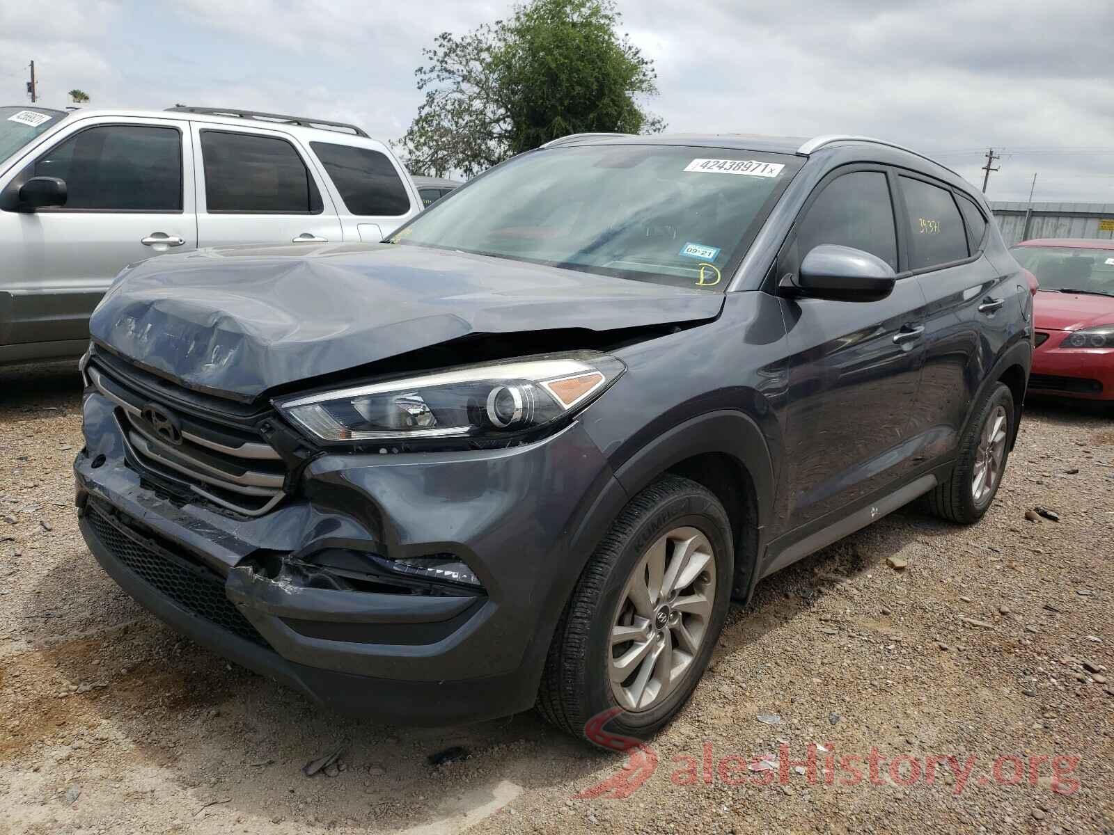 KM8J33A41HU390024 2017 HYUNDAI TUCSON