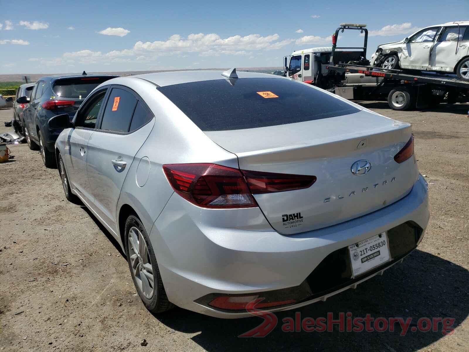 KMHD84LF1KU743842 2019 HYUNDAI ELANTRA