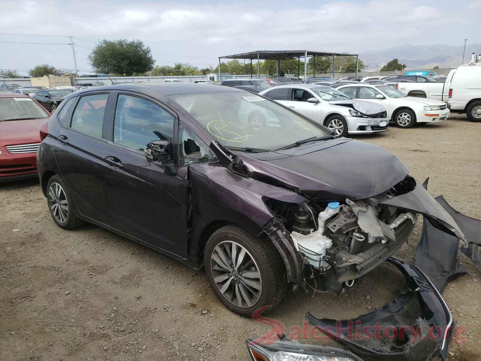 JHMGK5H8XHS008783 2017 HONDA FIT