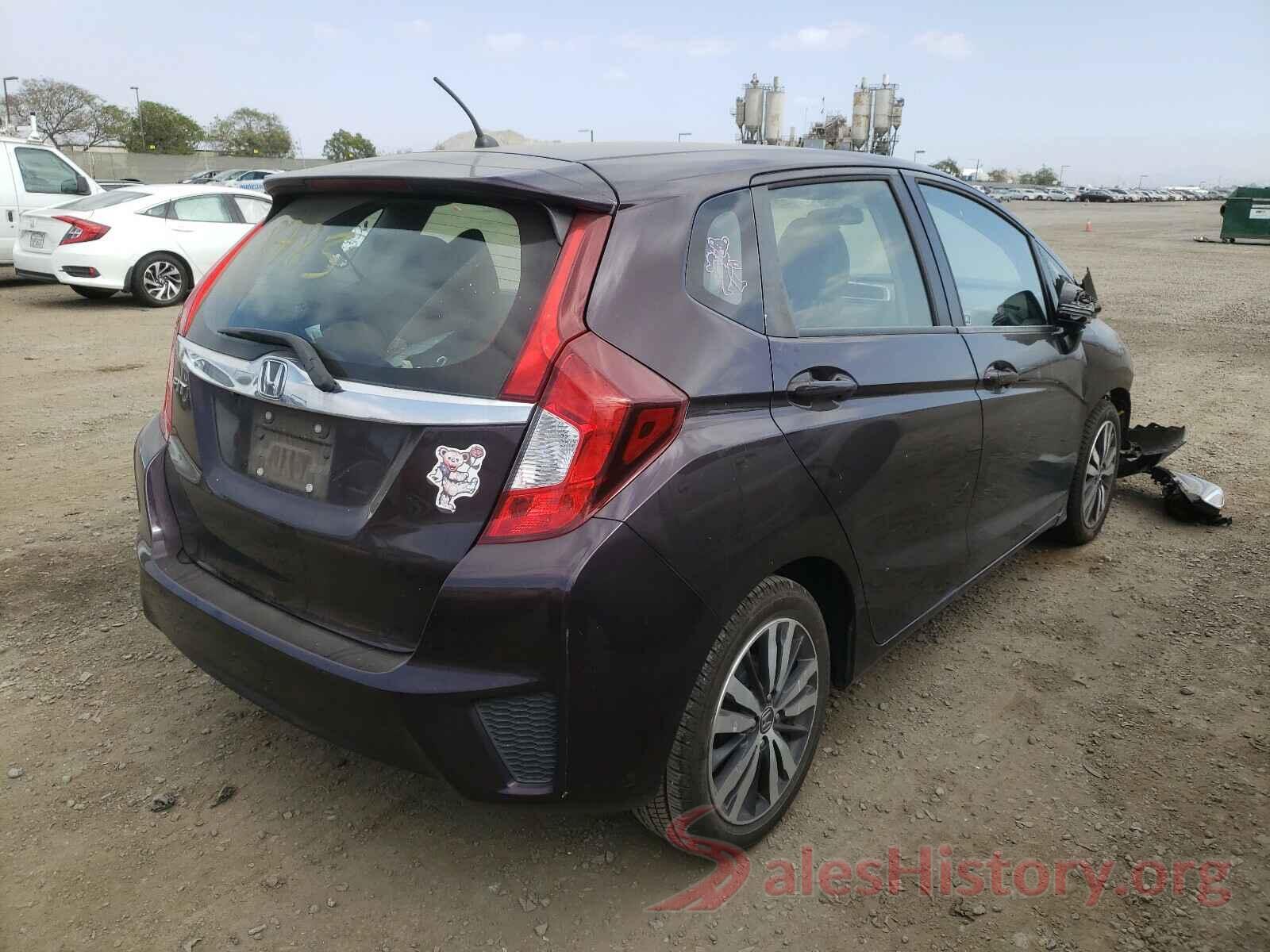 JHMGK5H8XHS008783 2017 HONDA FIT