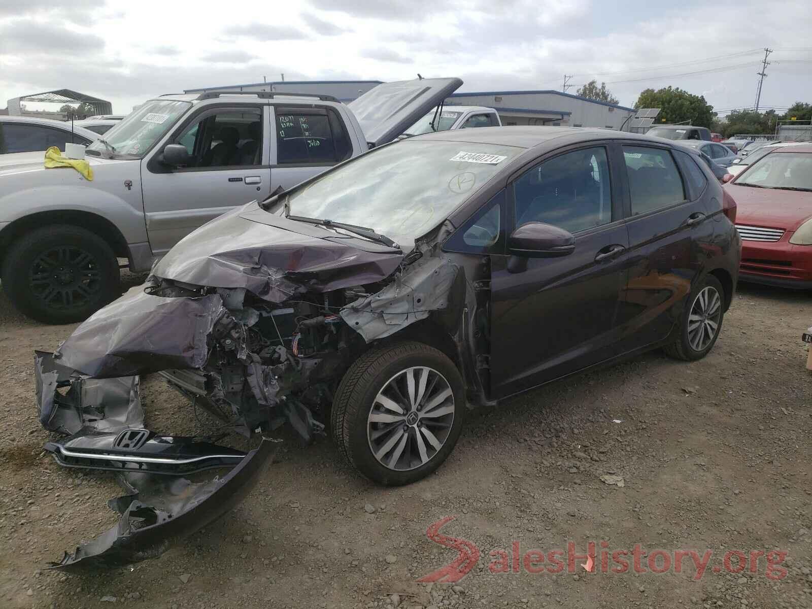 JHMGK5H8XHS008783 2017 HONDA FIT