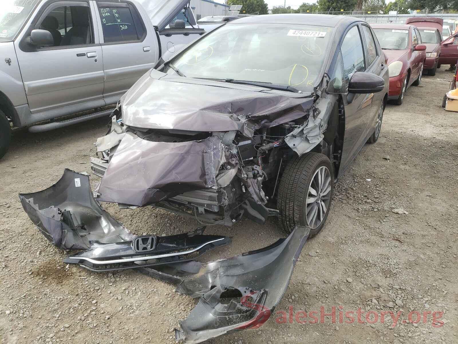 JHMGK5H8XHS008783 2017 HONDA FIT