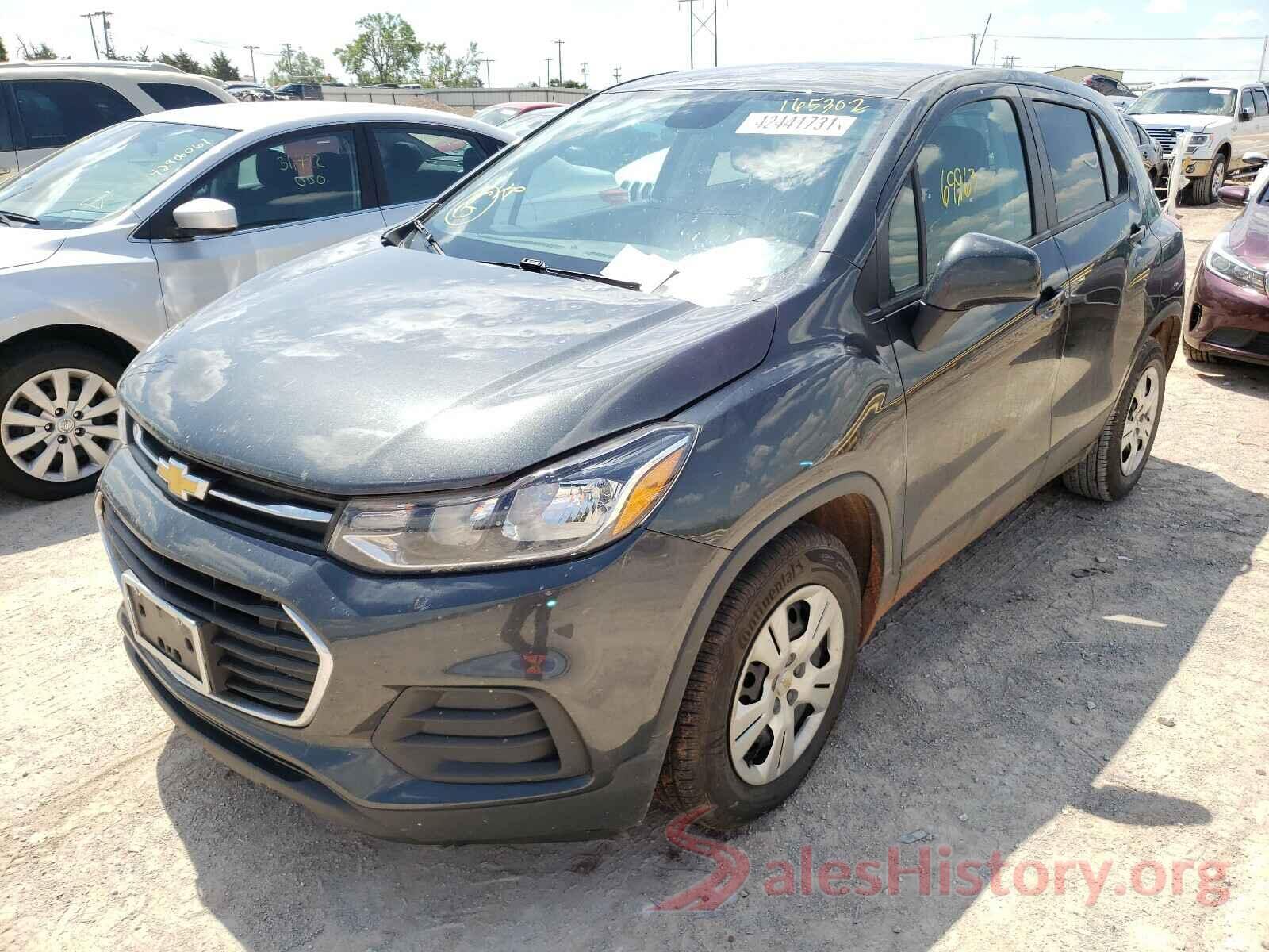 3GNCJKSB3KL165302 2019 CHEVROLET TRAX