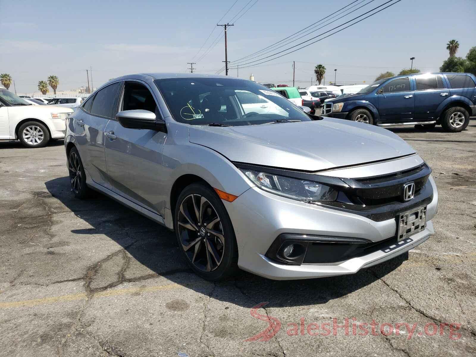 2HGFC2F86KH535392 2019 HONDA CIVIC