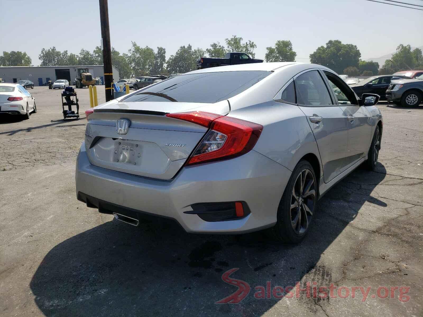 2HGFC2F86KH535392 2019 HONDA CIVIC