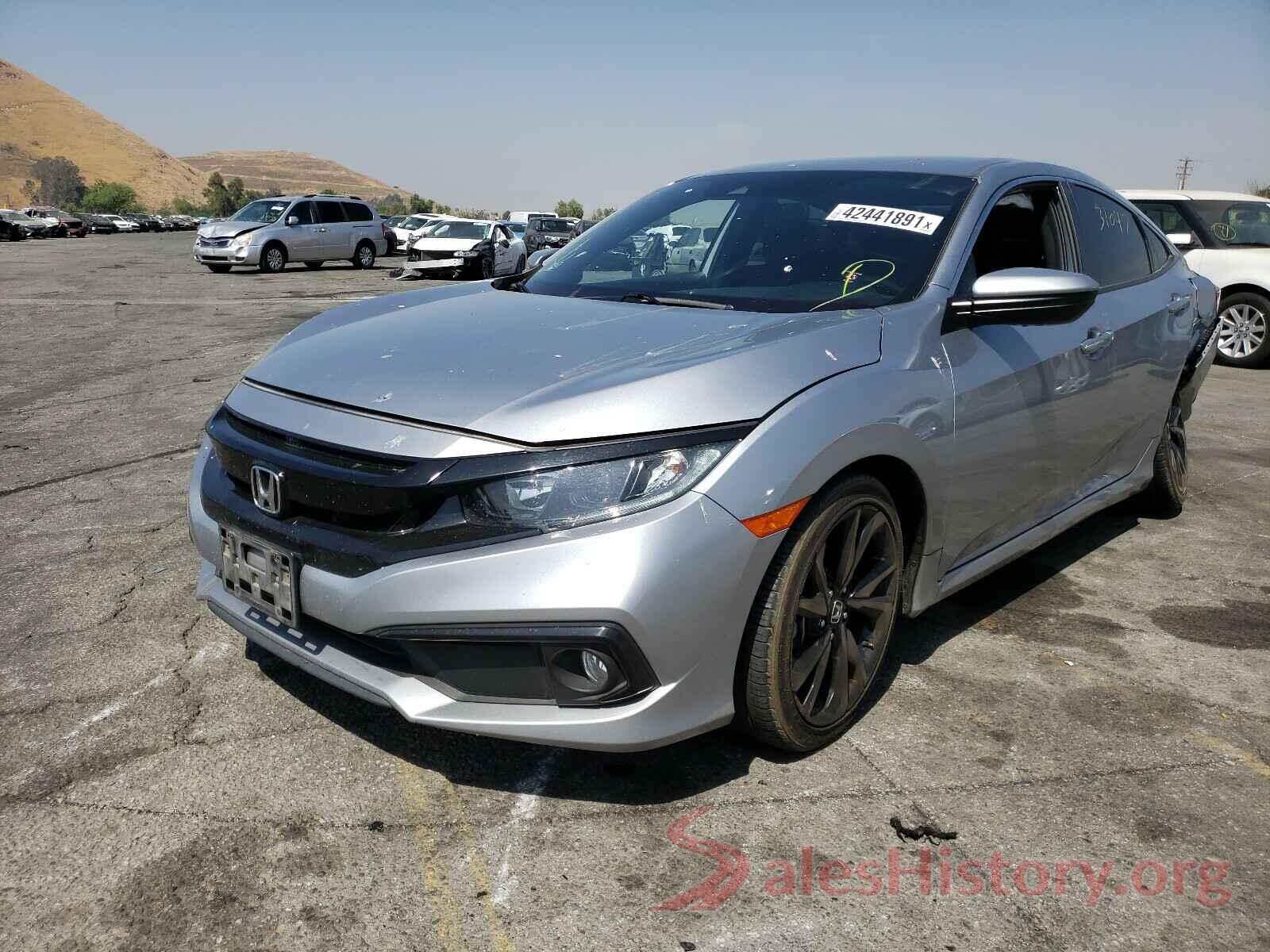 2HGFC2F86KH535392 2019 HONDA CIVIC