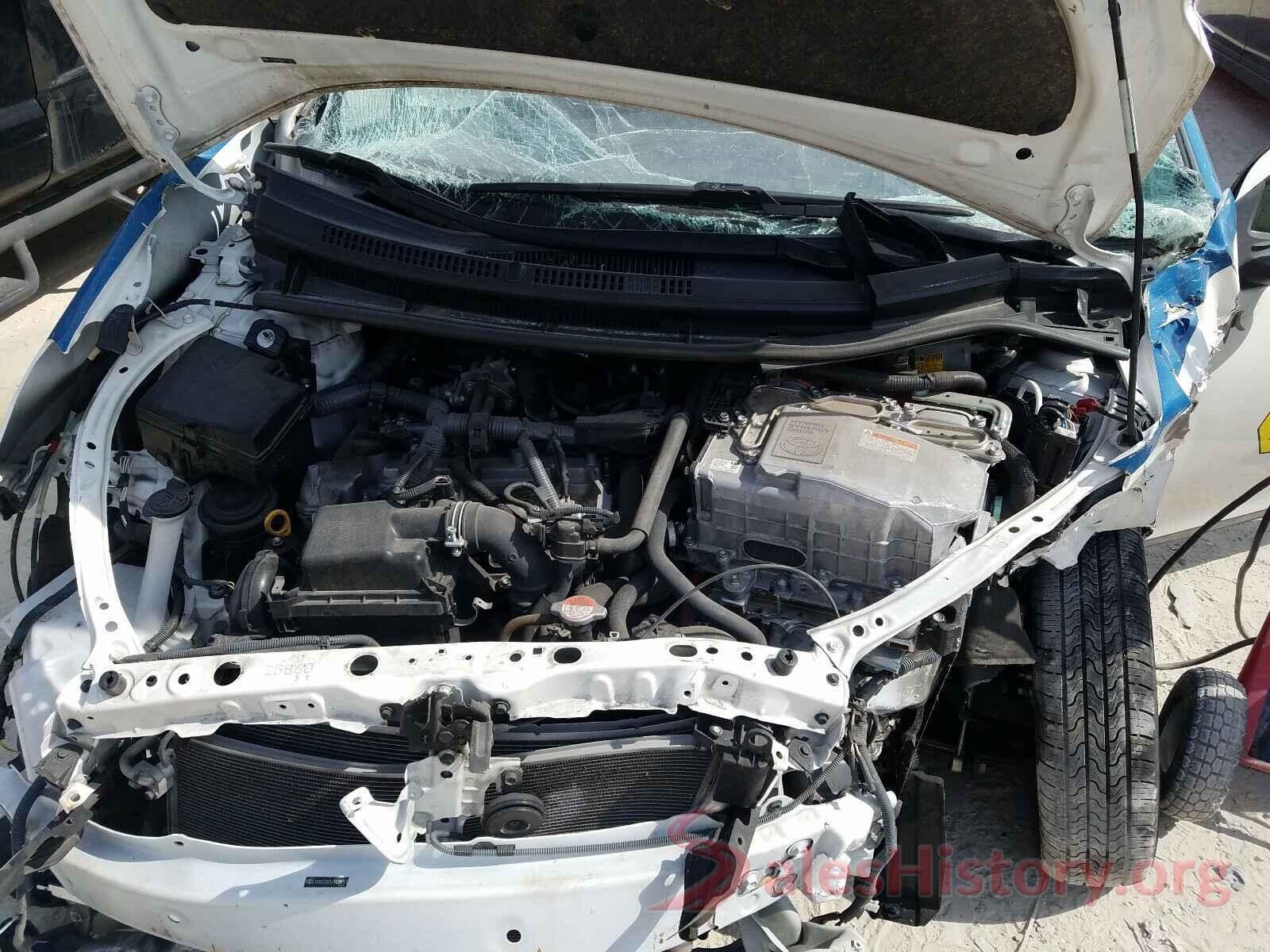 JTDKDTB35G1138093 2016 TOYOTA PRIUS