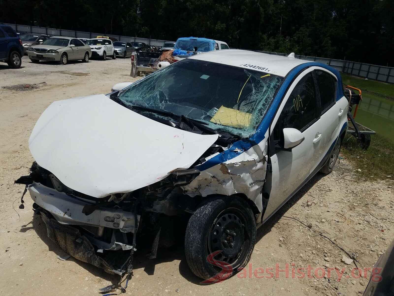 JTDKDTB35G1138093 2016 TOYOTA PRIUS