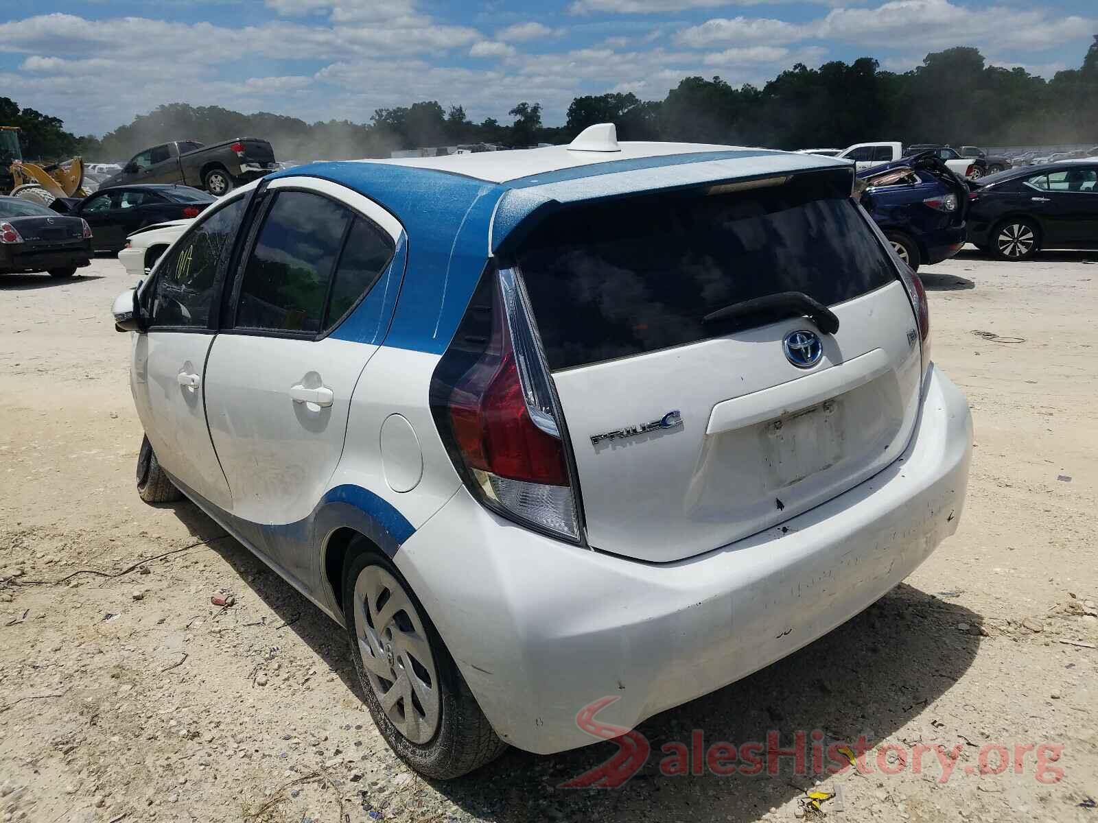 JTDKDTB35G1138093 2016 TOYOTA PRIUS