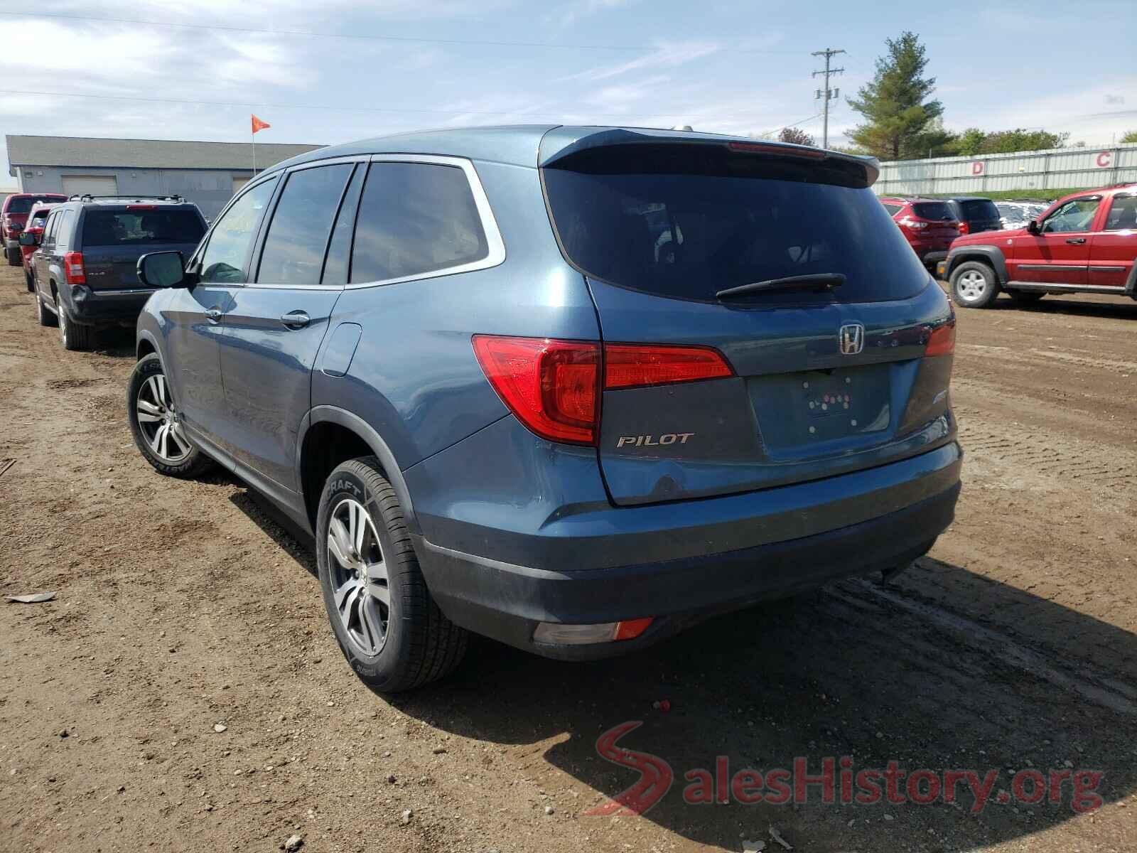 5FNYF6H58GB014485 2016 HONDA PILOT