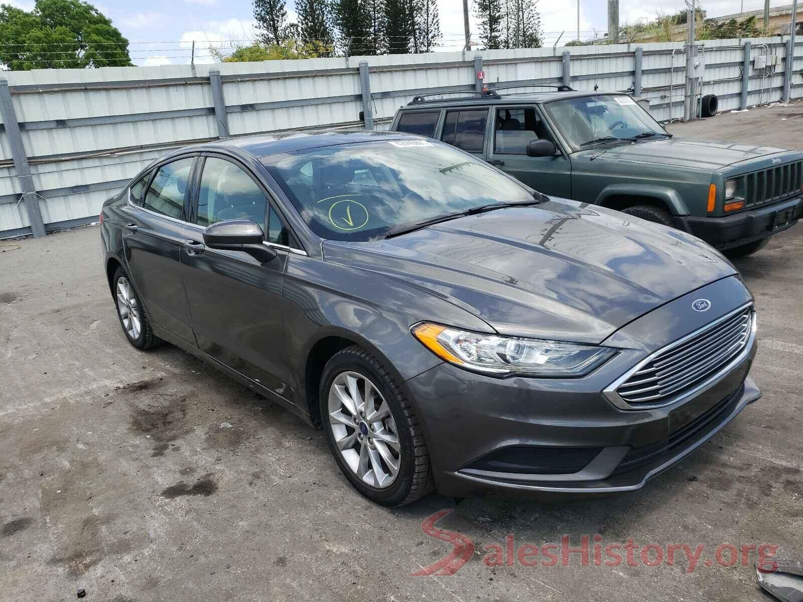 3FA6P0LU6HR238411 2017 FORD FUSION