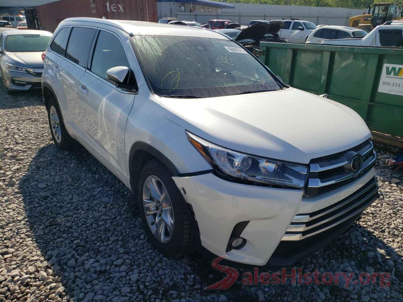 5TDYZRFH8HS204953 2017 TOYOTA HIGHLANDER