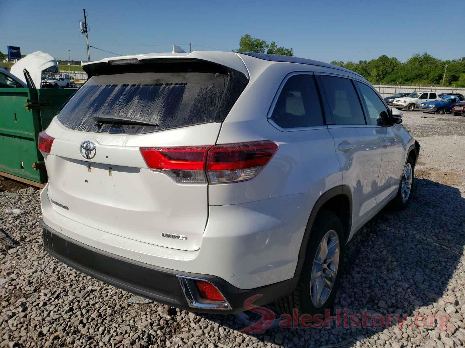 5TDYZRFH8HS204953 2017 TOYOTA HIGHLANDER