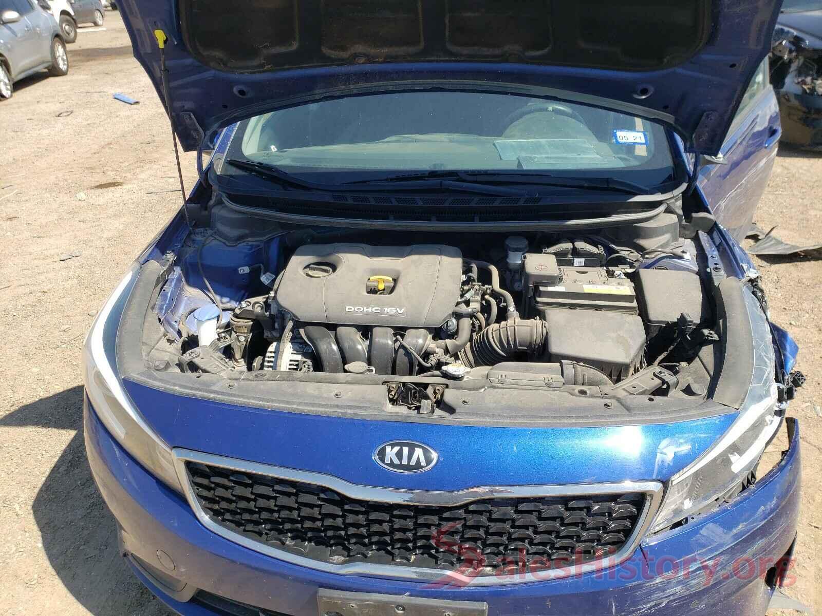 3KPFL4A7XHE017265 2017 KIA FORTE