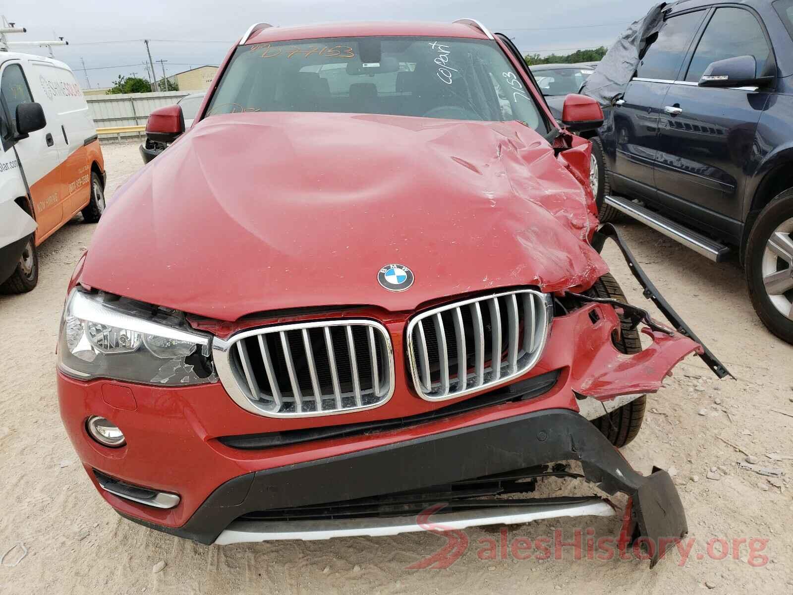 5UXWX9C54G0D77153 2016 BMW X3