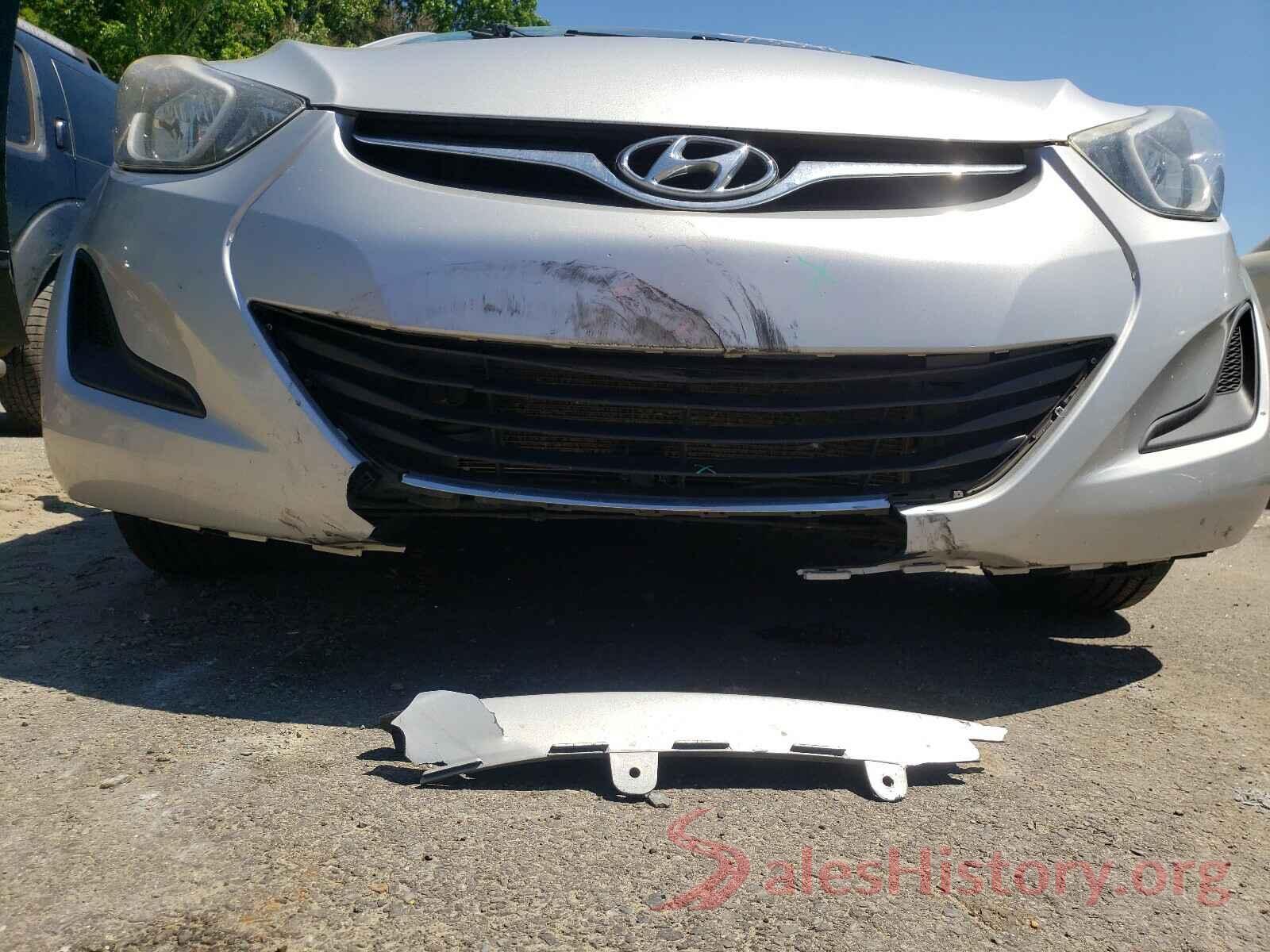 5NPDH4AE4GH730969 2016 HYUNDAI ELANTRA