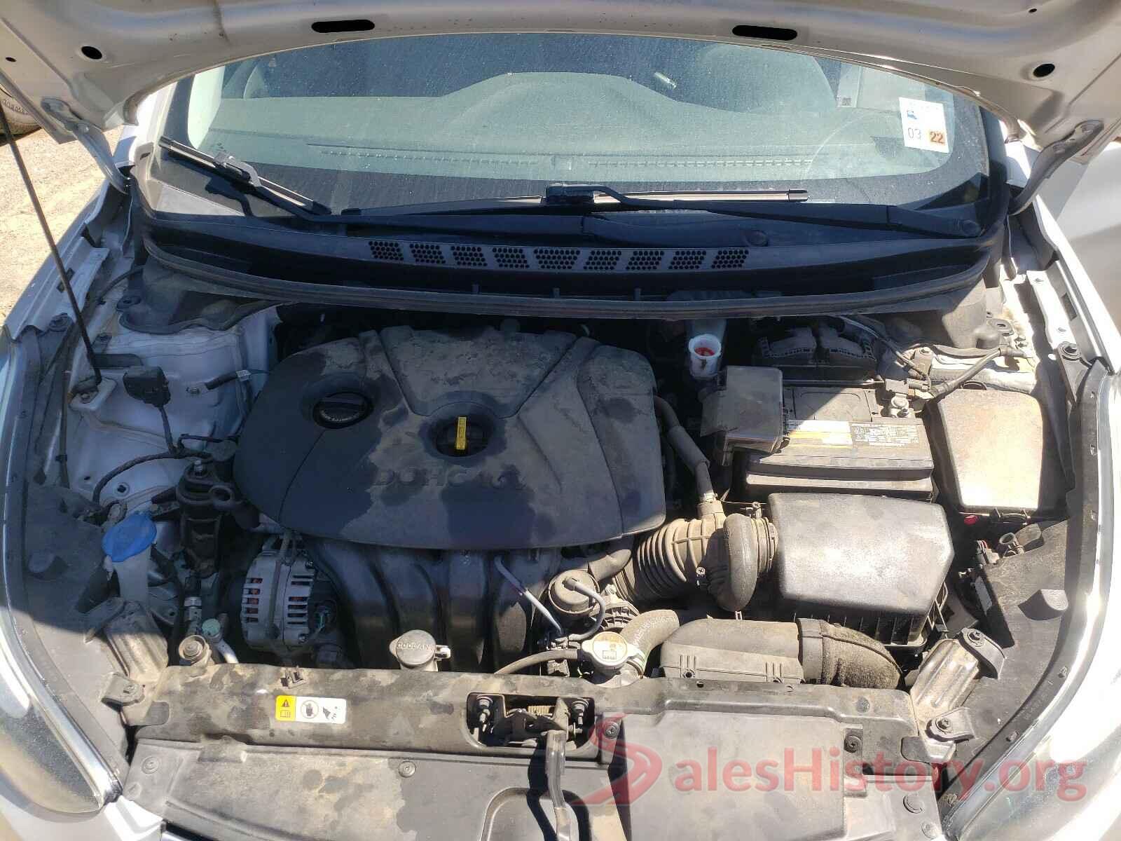 5NPDH4AE4GH730969 2016 HYUNDAI ELANTRA