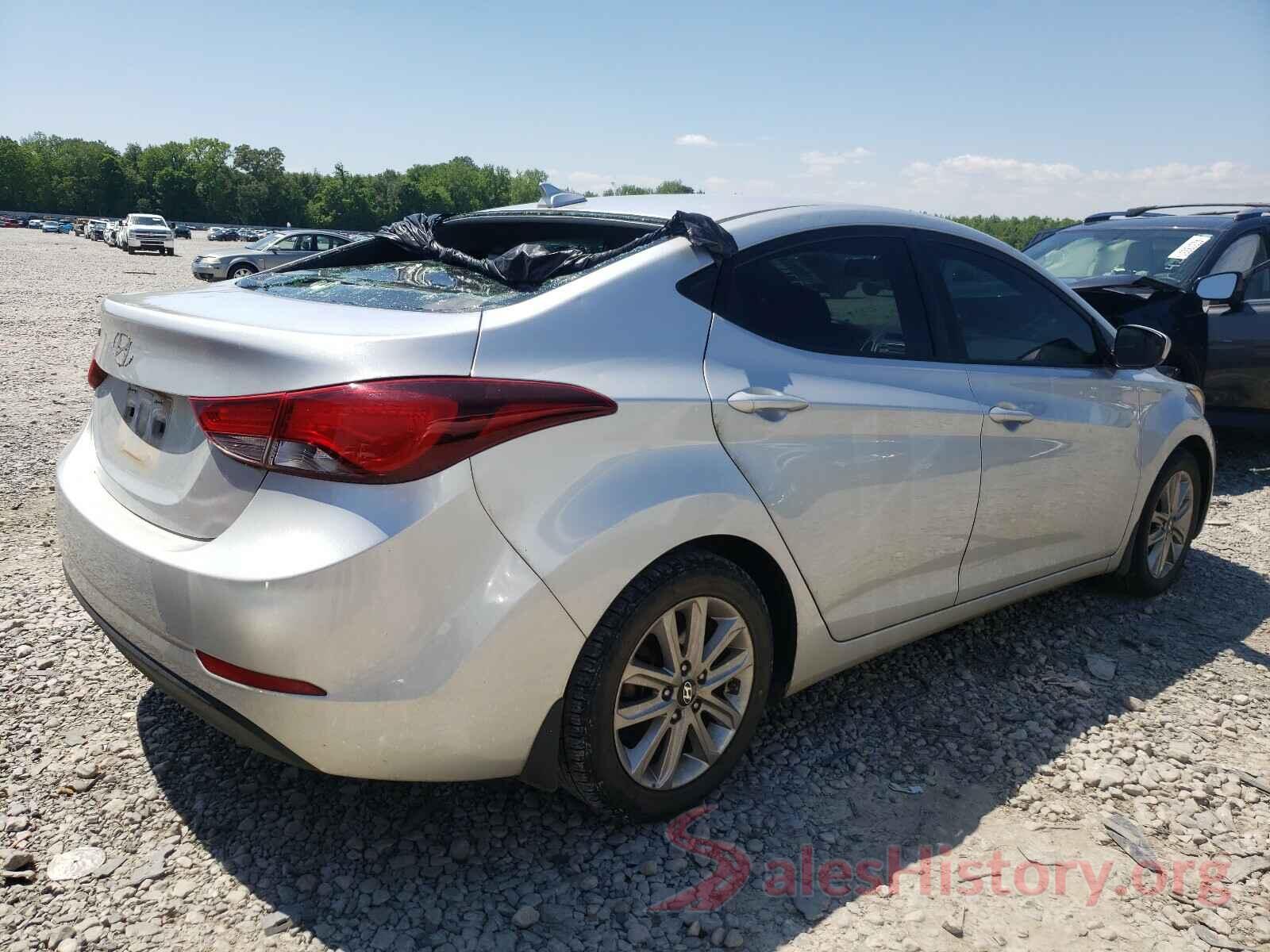 5NPDH4AE7GH721974 2016 HYUNDAI ELANTRA