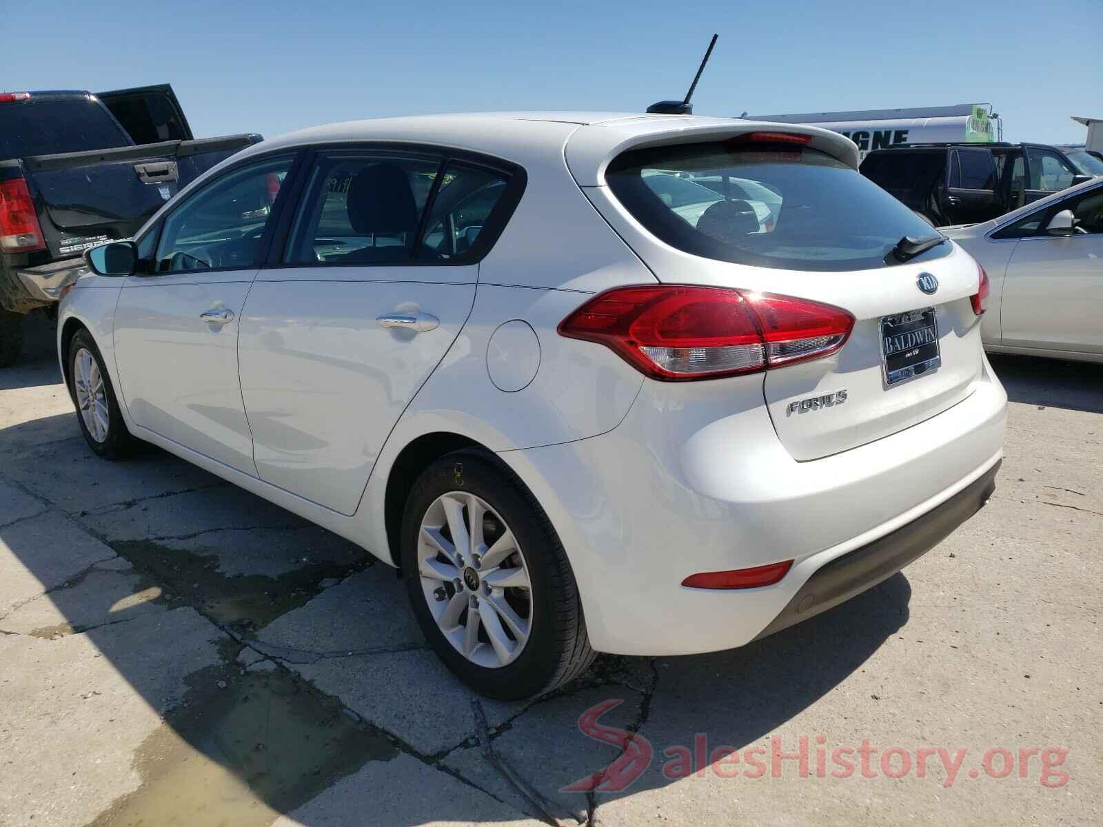 KNAFK5A84H5718975 2017 KIA FORTE