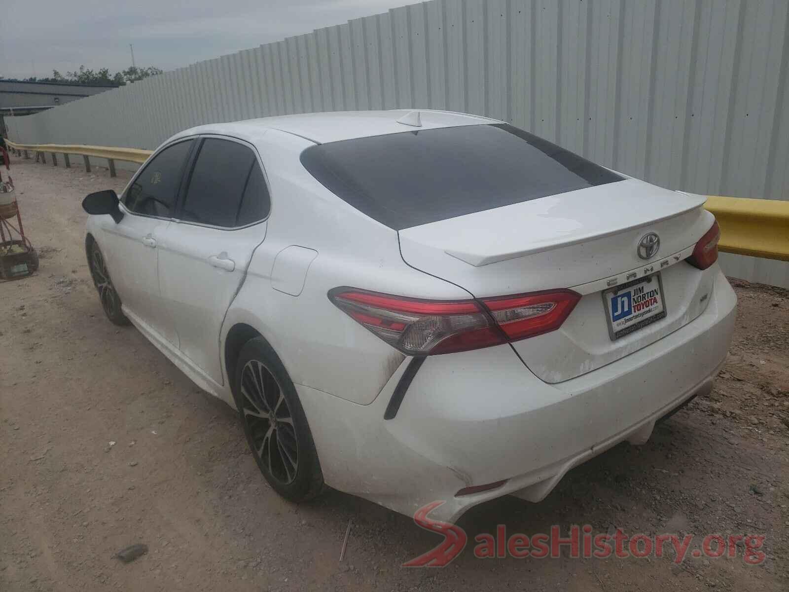 4T1B11HK7KU763531 2019 TOYOTA CAMRY