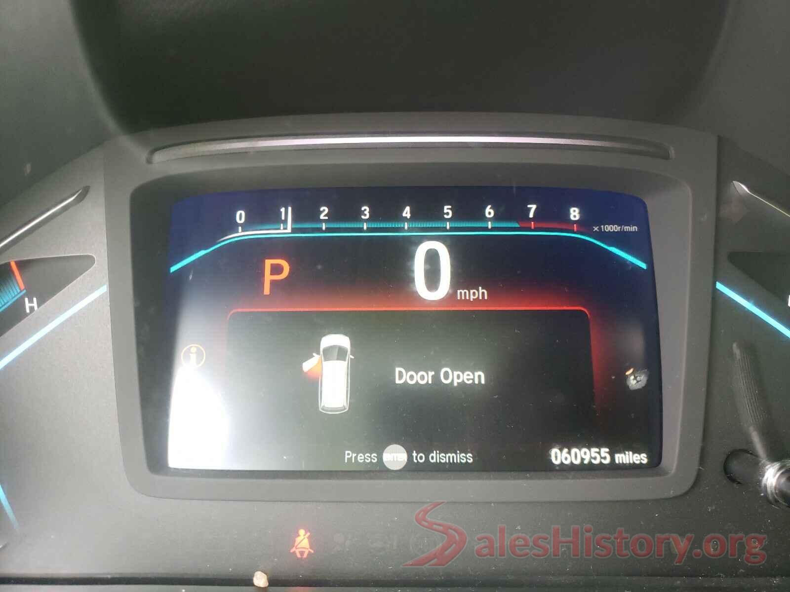 5FNRL6H22KB085550 2019 HONDA ODYSSEY