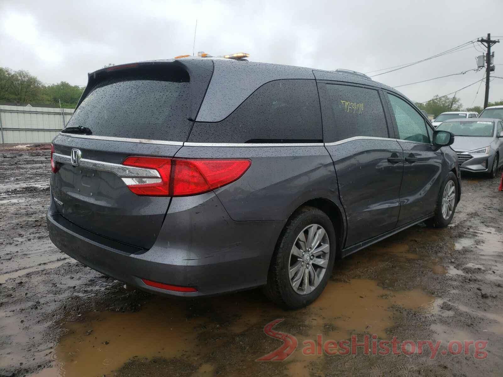 5FNRL6H22KB085550 2019 HONDA ODYSSEY