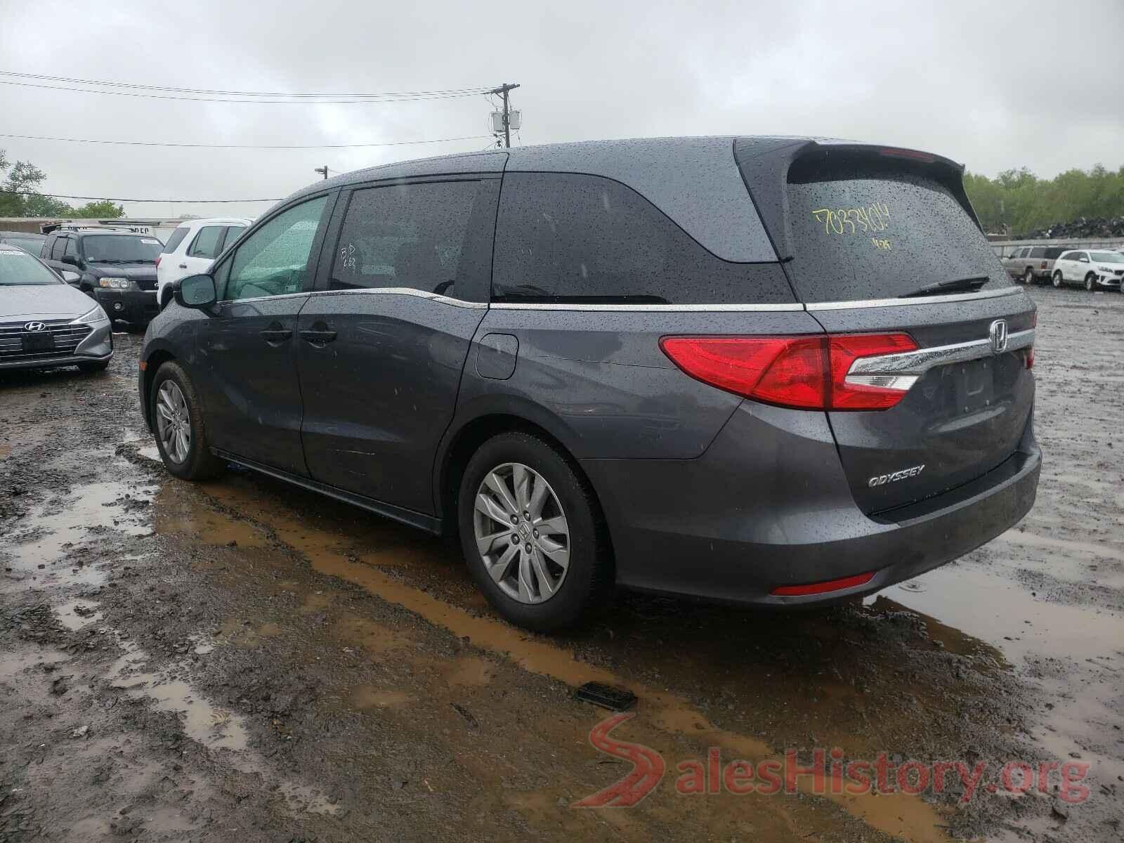 5FNRL6H22KB085550 2019 HONDA ODYSSEY