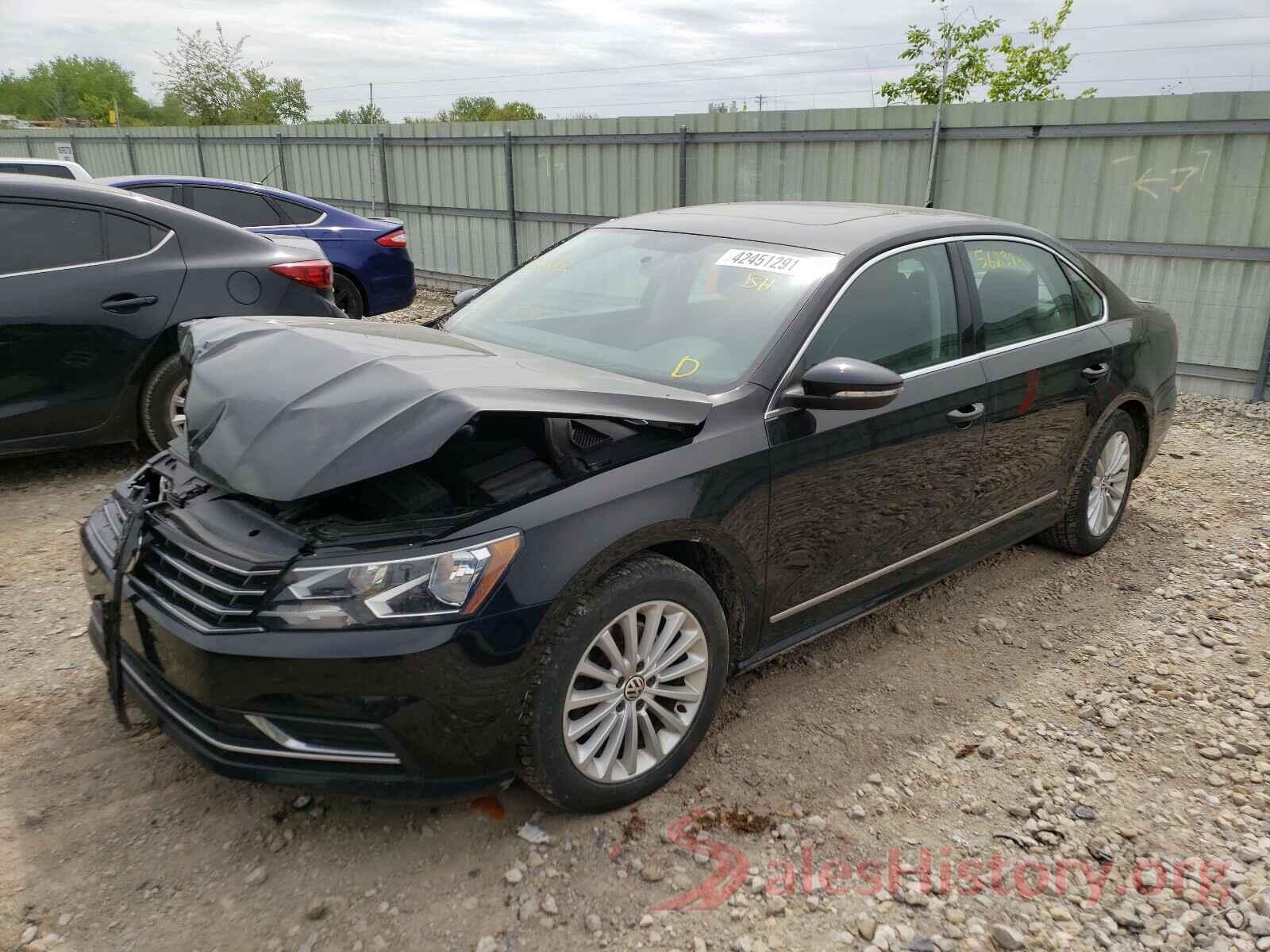 1VWBS7A30GC046812 2016 VOLKSWAGEN PASSAT