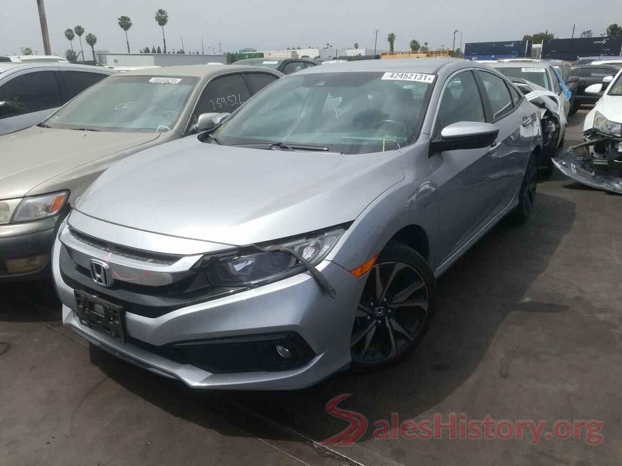 2HGFC2F85KH593056 2019 HONDA CIVIC