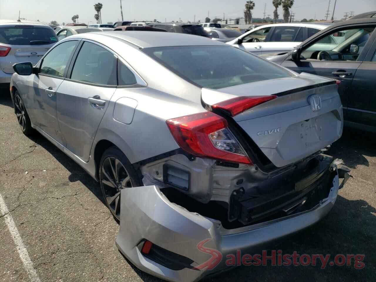 2HGFC2F85KH593056 2019 HONDA CIVIC