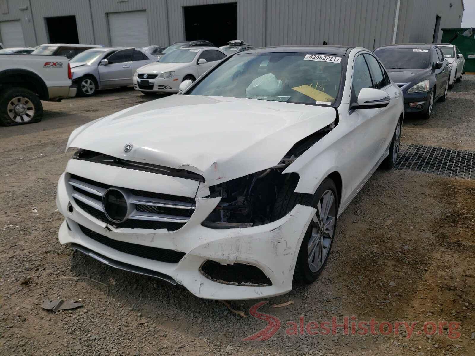 WDDWF4JB4JR351688 2018 MERCEDES-BENZ C CLASS