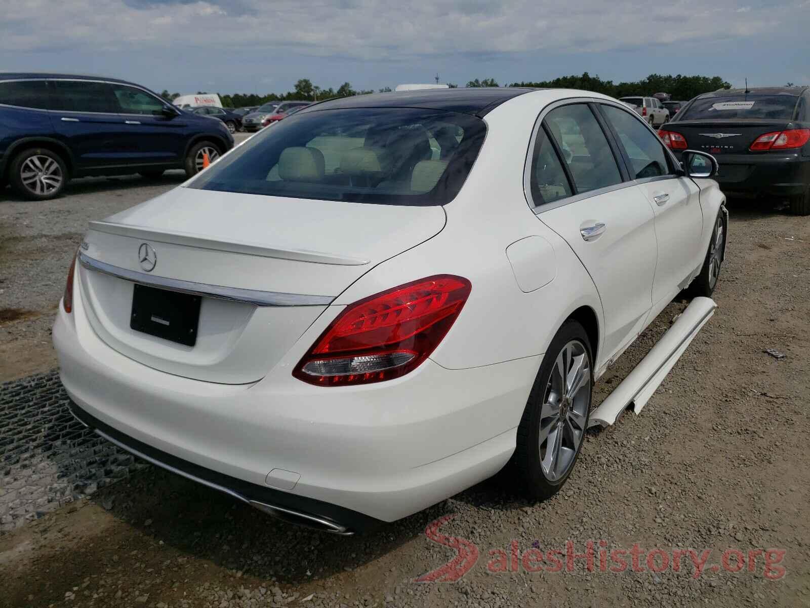 WDDWF4JB4JR351688 2018 MERCEDES-BENZ C CLASS