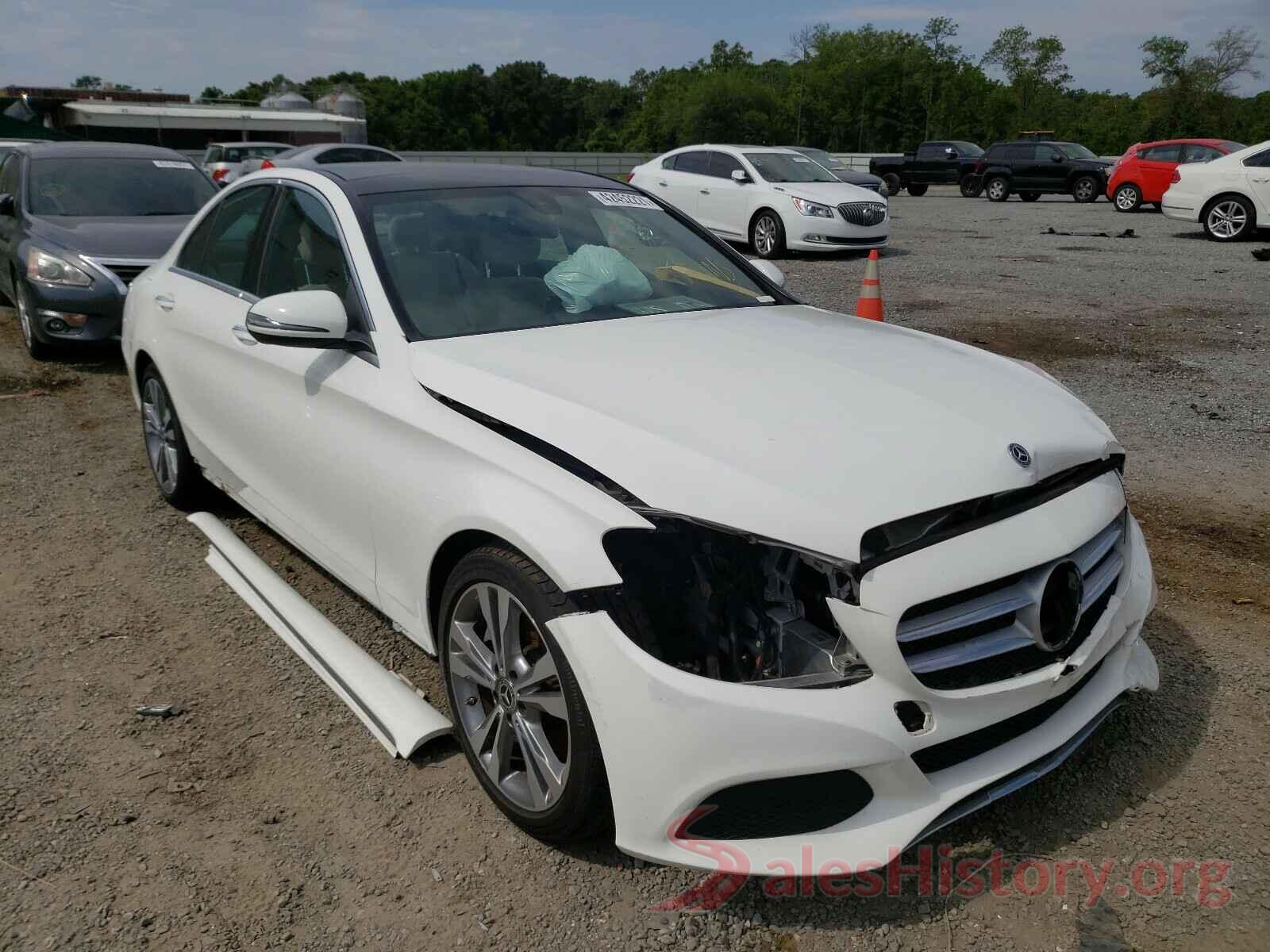 WDDWF4JB4JR351688 2018 MERCEDES-BENZ C CLASS