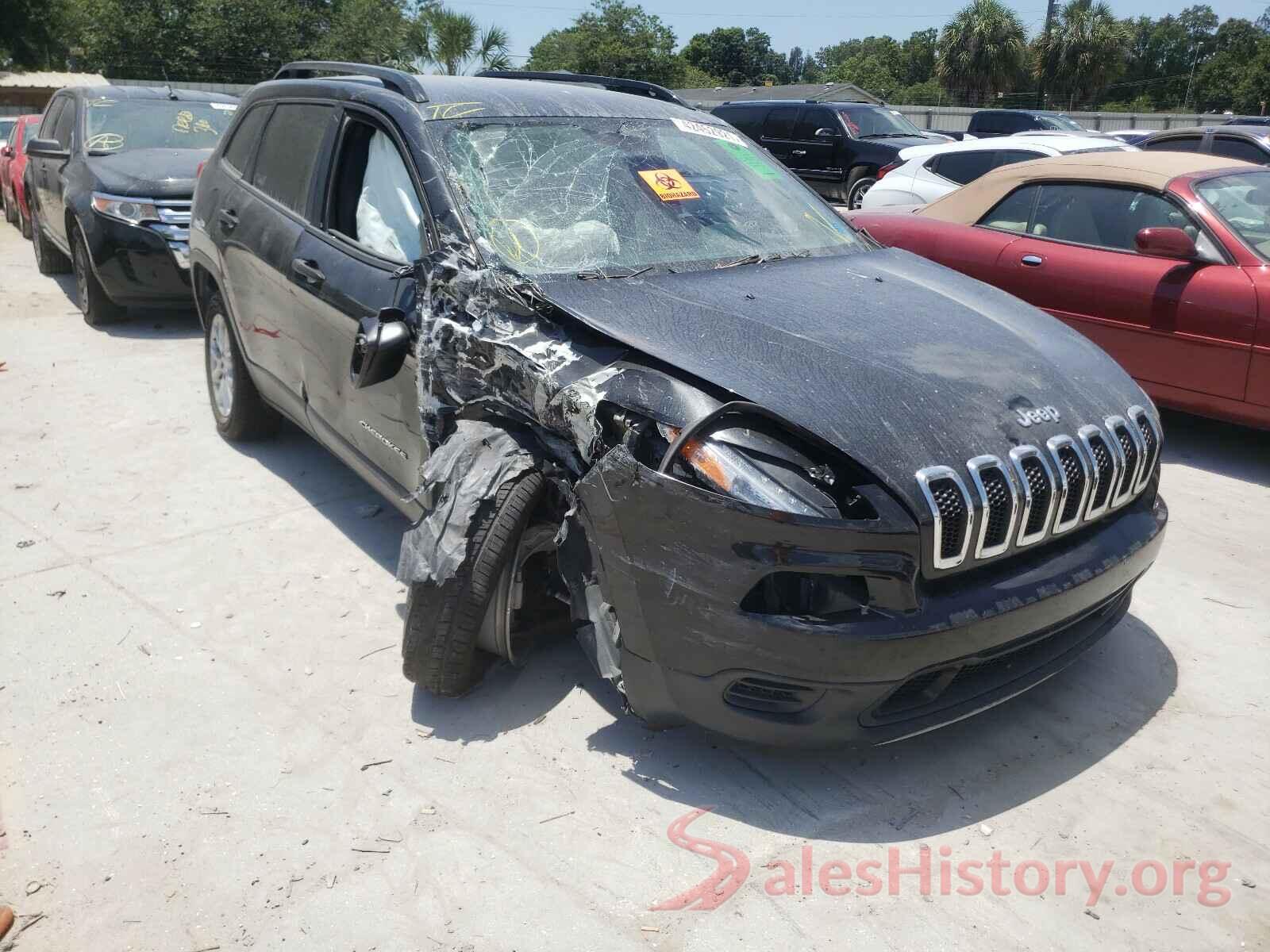 1C4PJLAB8GW257461 2016 JEEP CHEROKEE