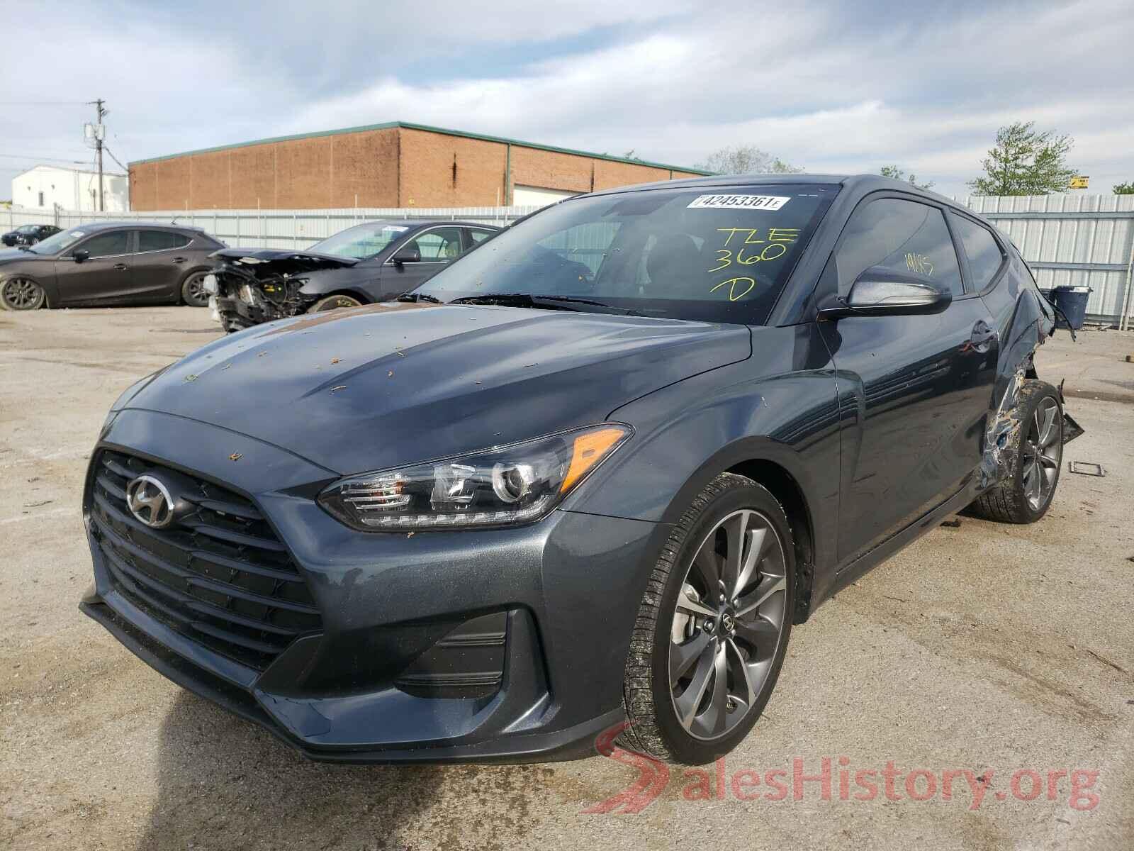 KMHTG6AF8KU003590 2019 HYUNDAI VELOSTER