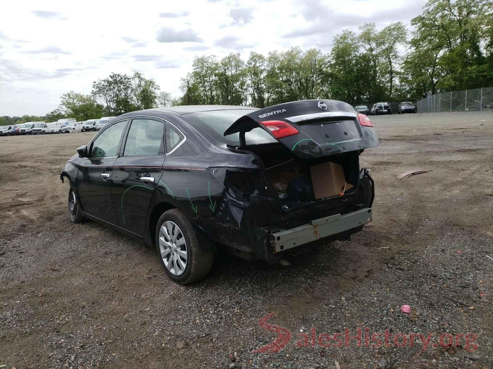 3N1AB7AP1KY356259 2019 NISSAN SENTRA