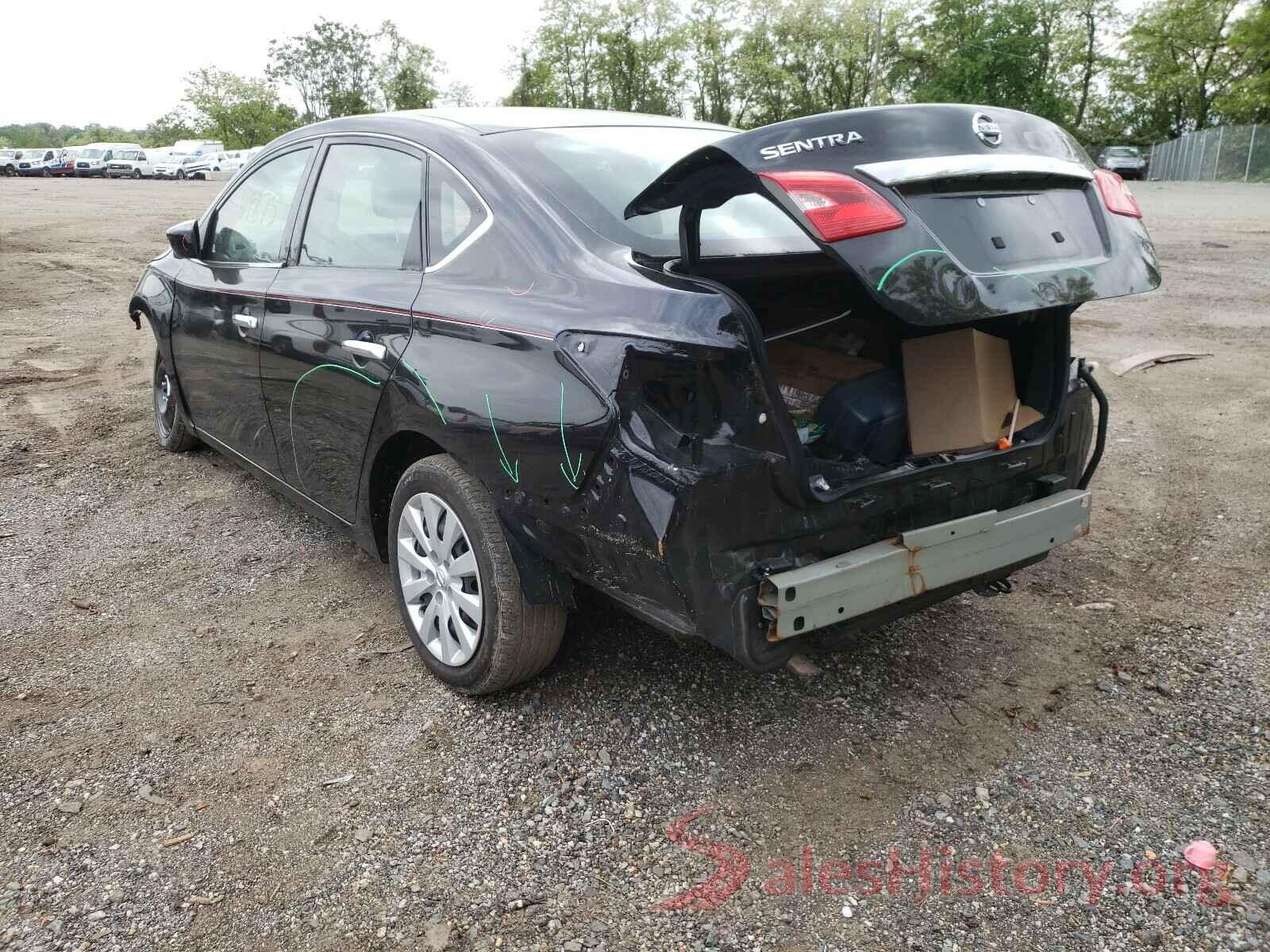 3N1AB7AP1KY356259 2019 NISSAN SENTRA