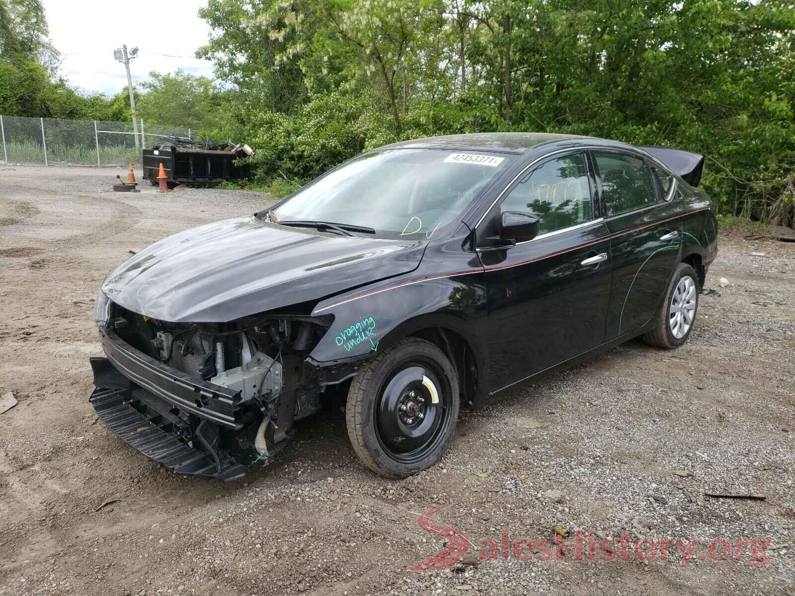 3N1AB7AP1KY356259 2019 NISSAN SENTRA