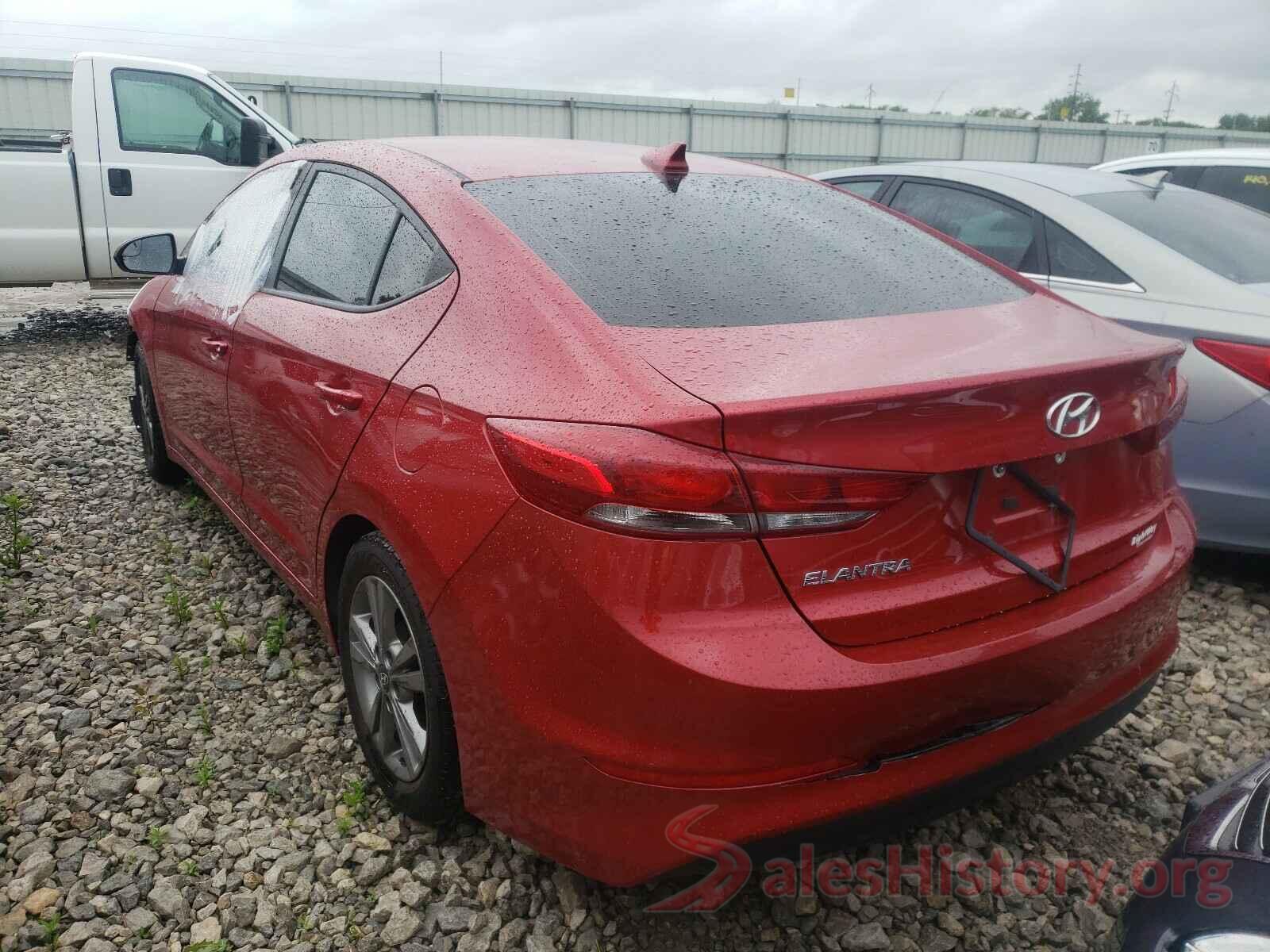 5NPD84LF2HH186687 2017 HYUNDAI ELANTRA