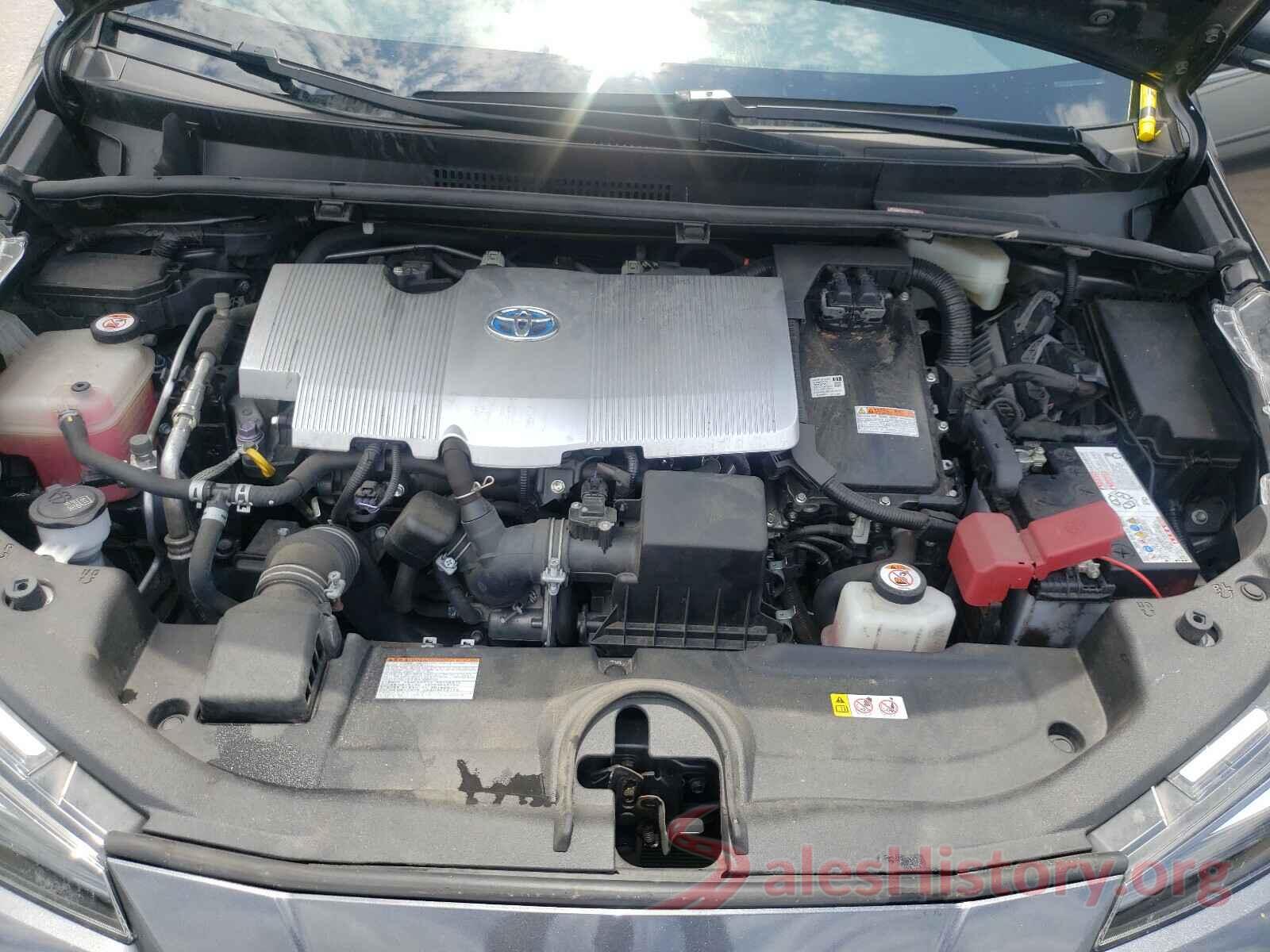 JTDKARFU5K3076125 2019 TOYOTA PRIUS