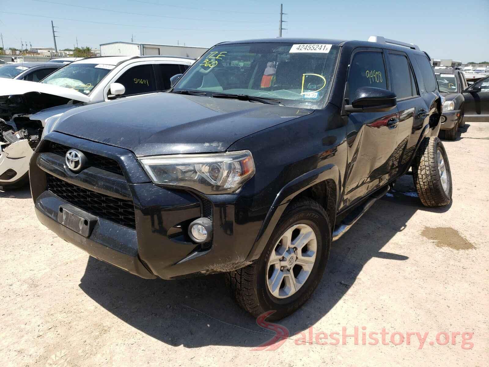 JTEBU5JR1G5369126 2016 TOYOTA 4RUNNER