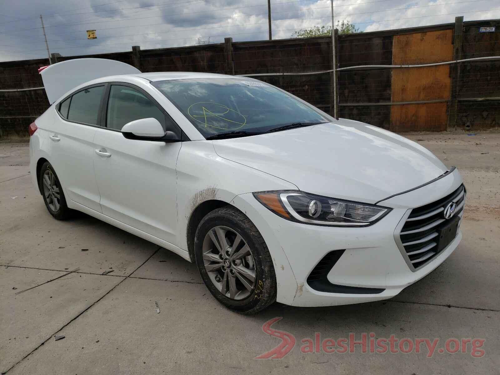 5NPD84LF0JH313670 2018 HYUNDAI ELANTRA