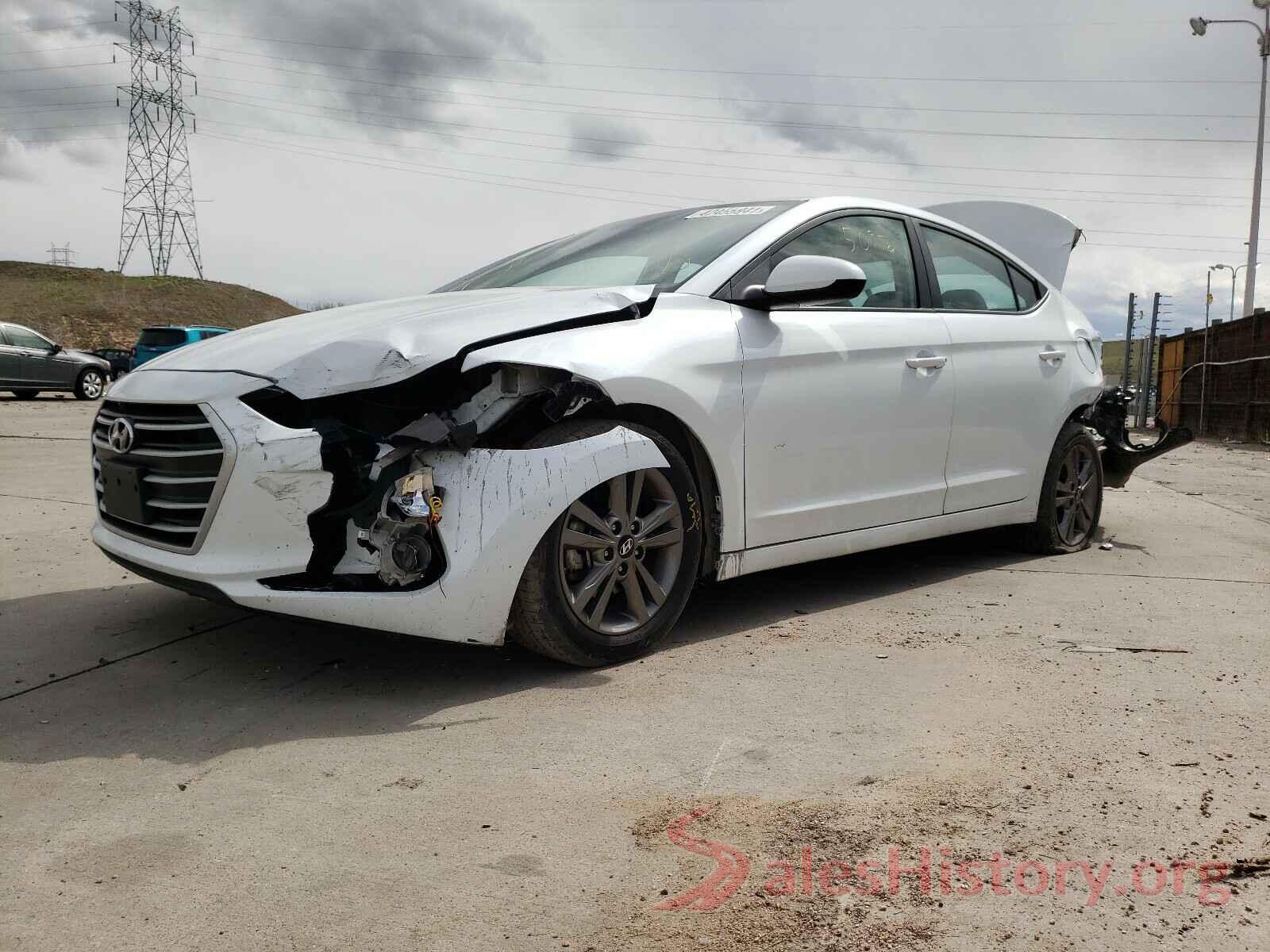 5NPD84LF0JH313670 2018 HYUNDAI ELANTRA