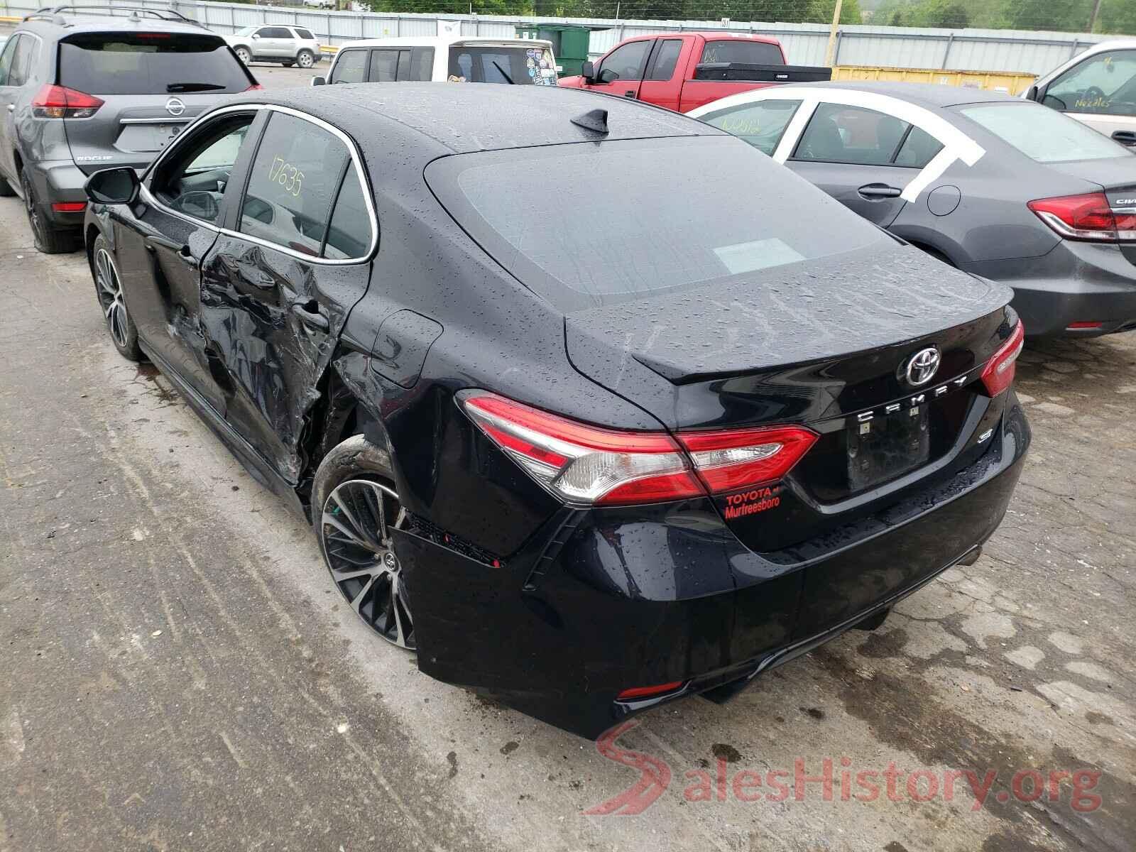 4T1B11HK2KU172264 2019 TOYOTA CAMRY