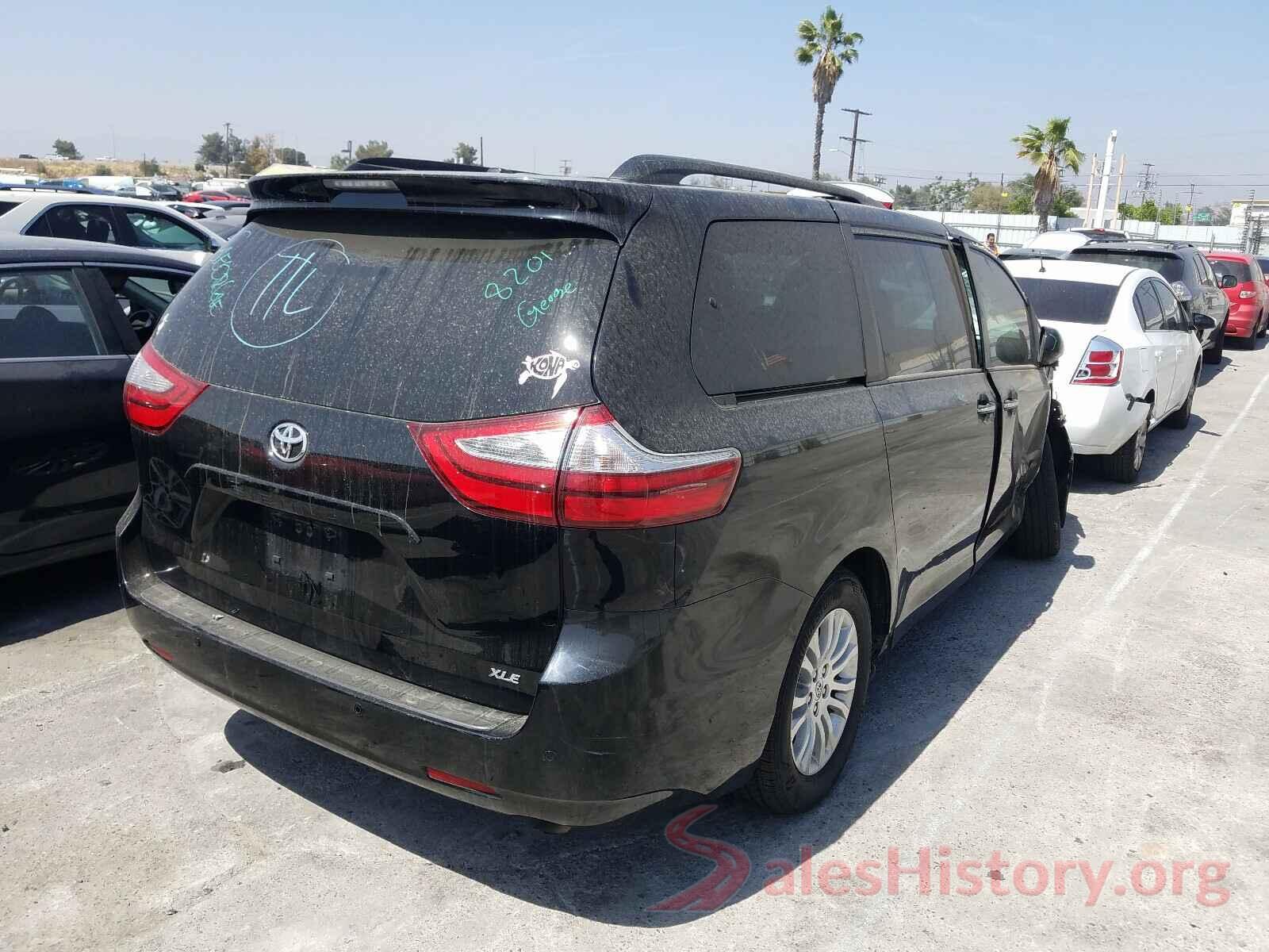 5TDYZ3DC6HS887174 2017 TOYOTA SIENNA