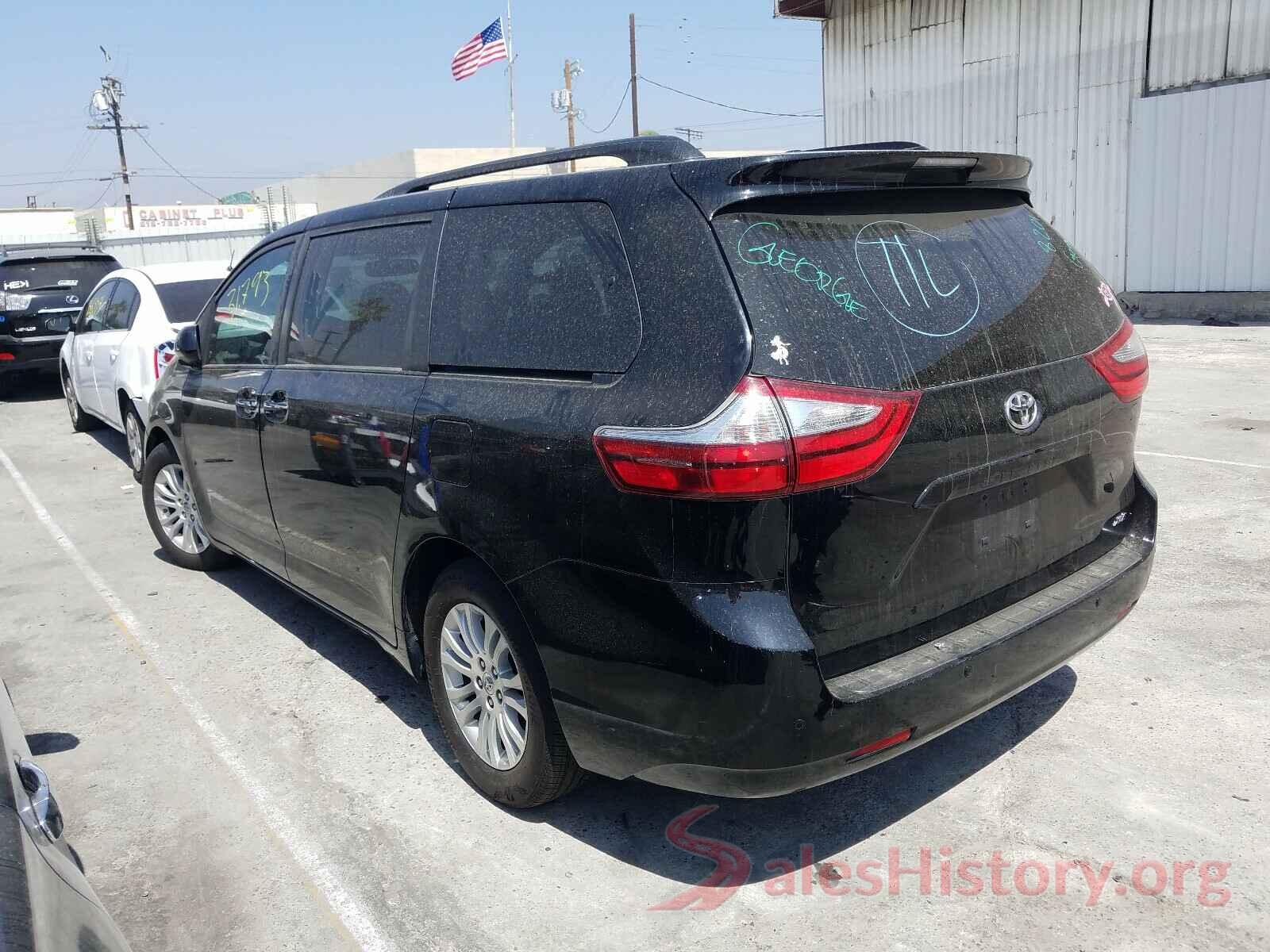 5TDYZ3DC6HS887174 2017 TOYOTA SIENNA