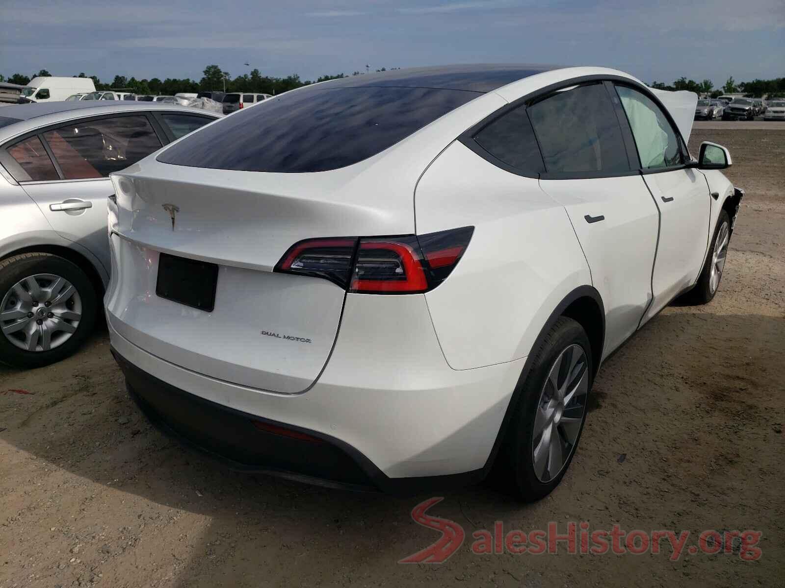 5YJYGDEEXMF099766 2021 TESLA MODEL Y