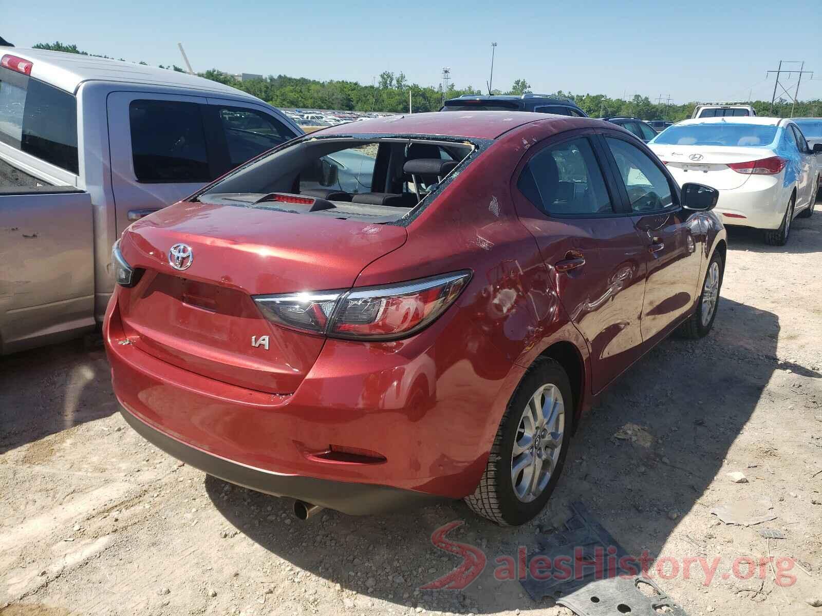 3MYDLBYV7HY172386 2017 TOYOTA YARIS