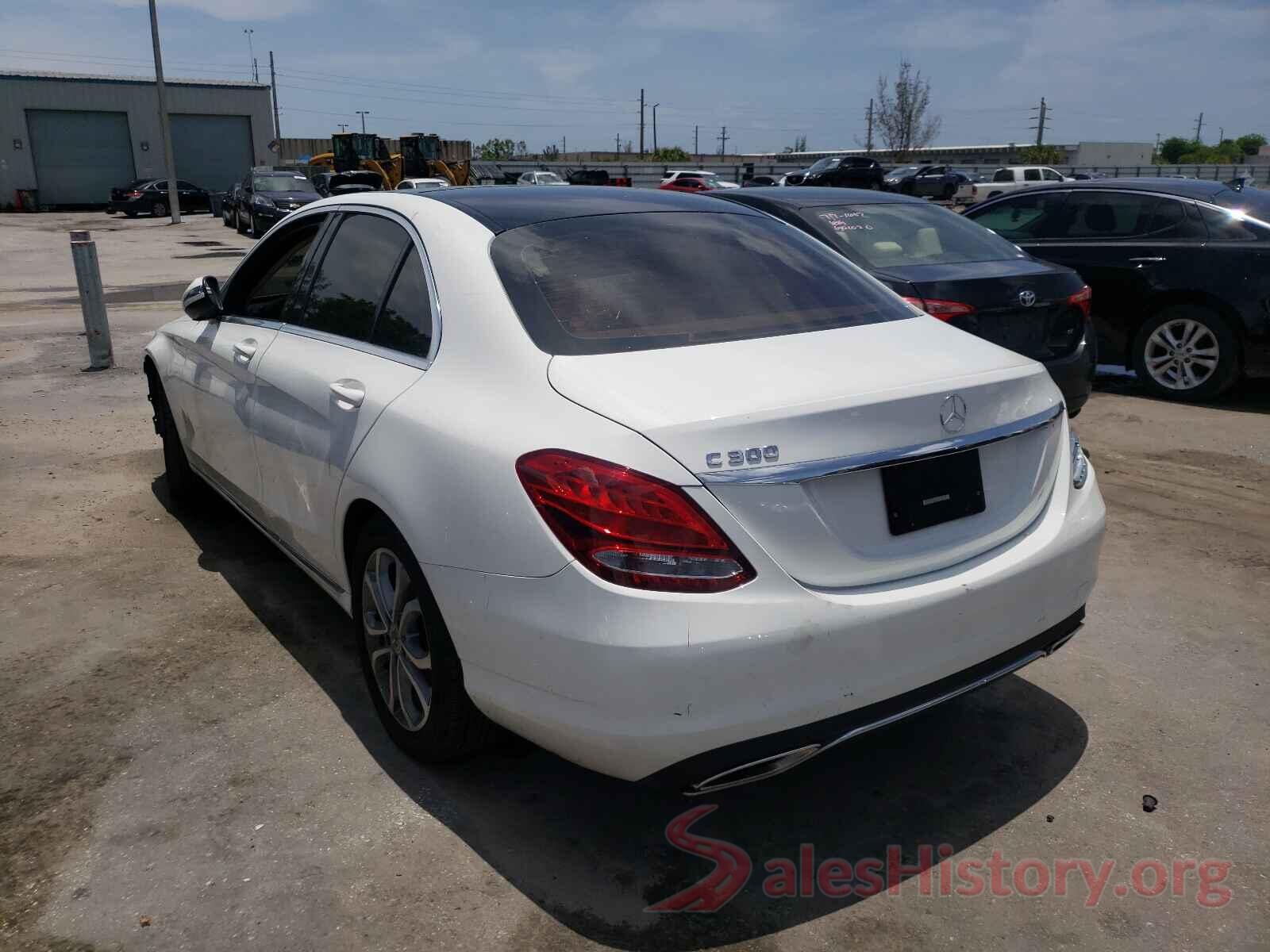 55SWF4JB8HU223513 2017 MERCEDES-BENZ C-CLASS