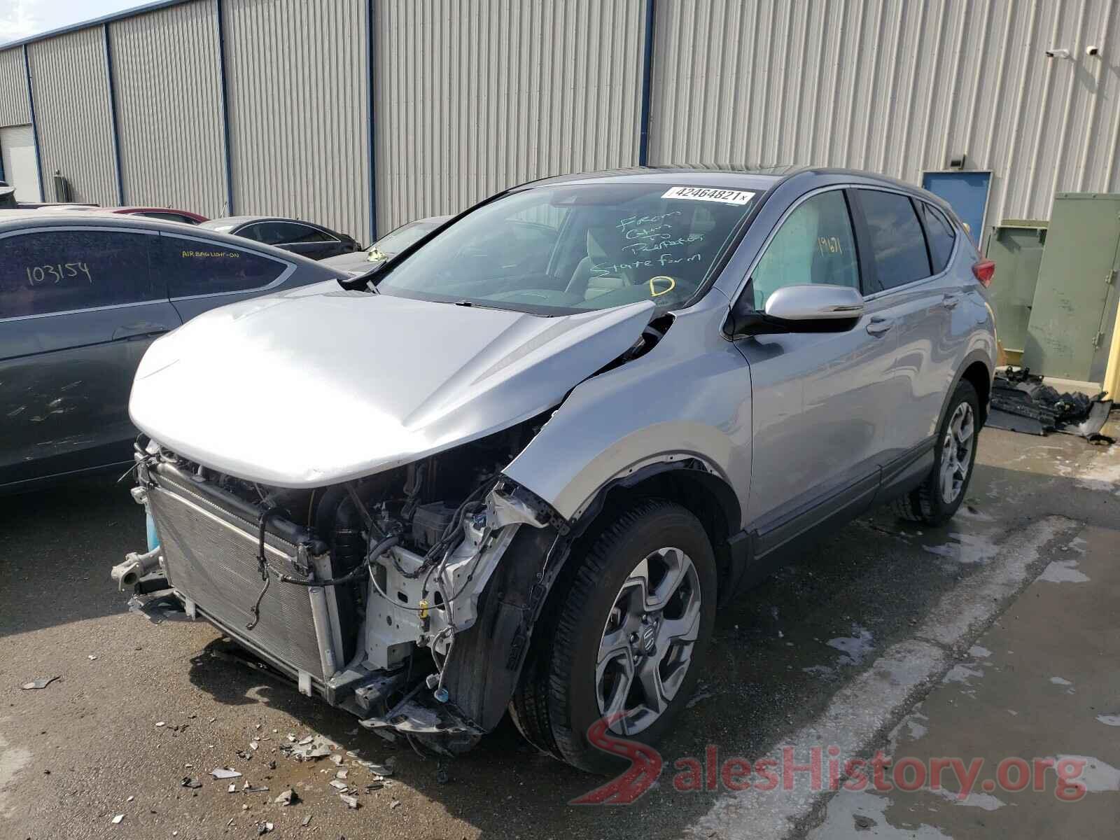 2HKRW2H54KH653356 2019 HONDA CRV